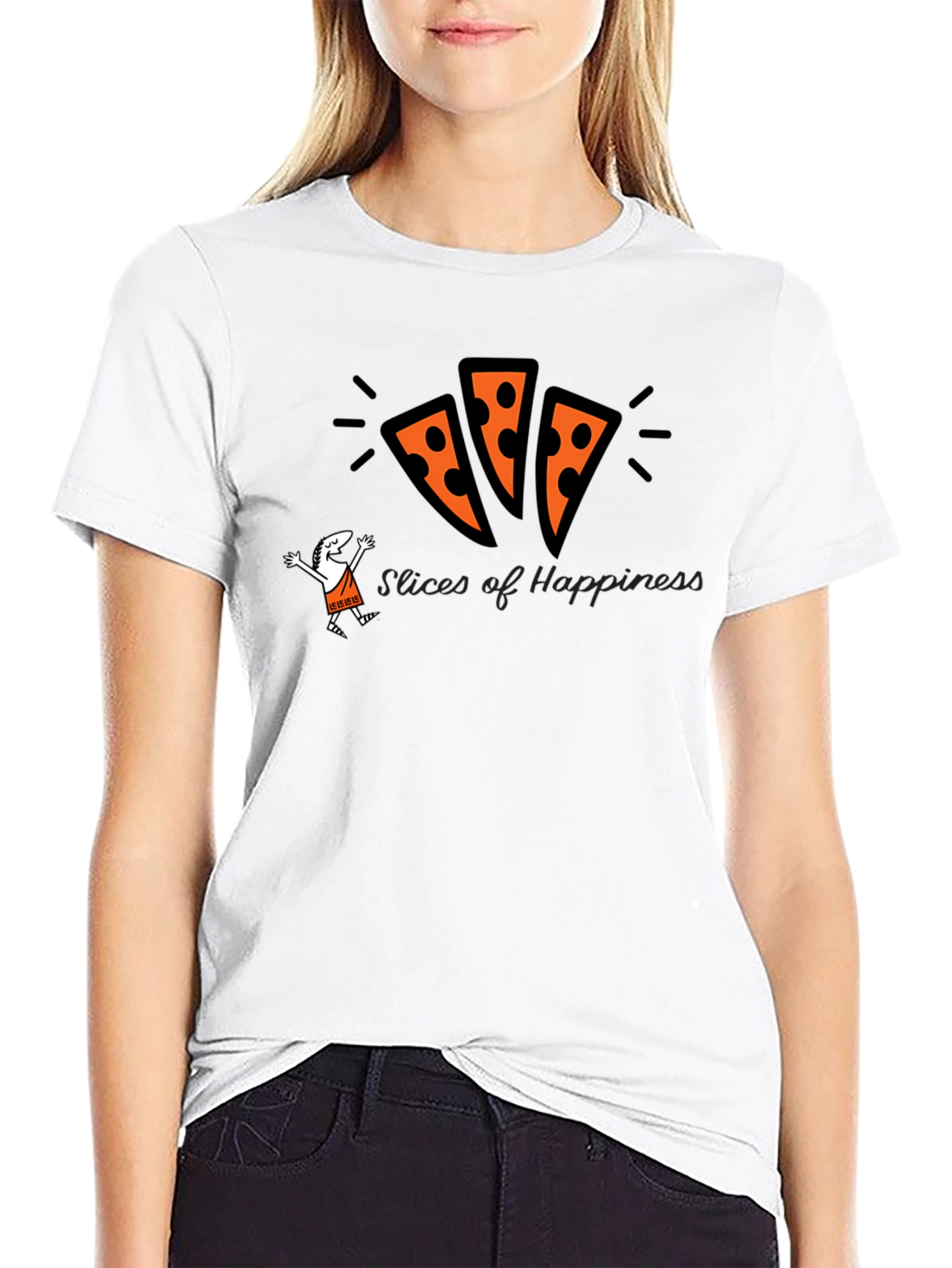 Slice of Happiness Graphic T-Shirt