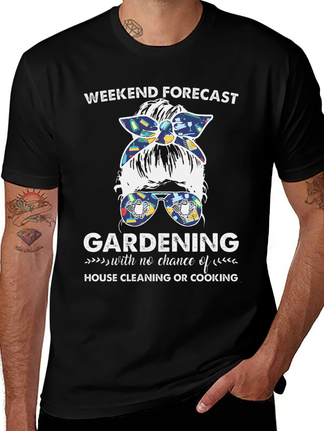 Gardening Weekend Forecast T-Shirt