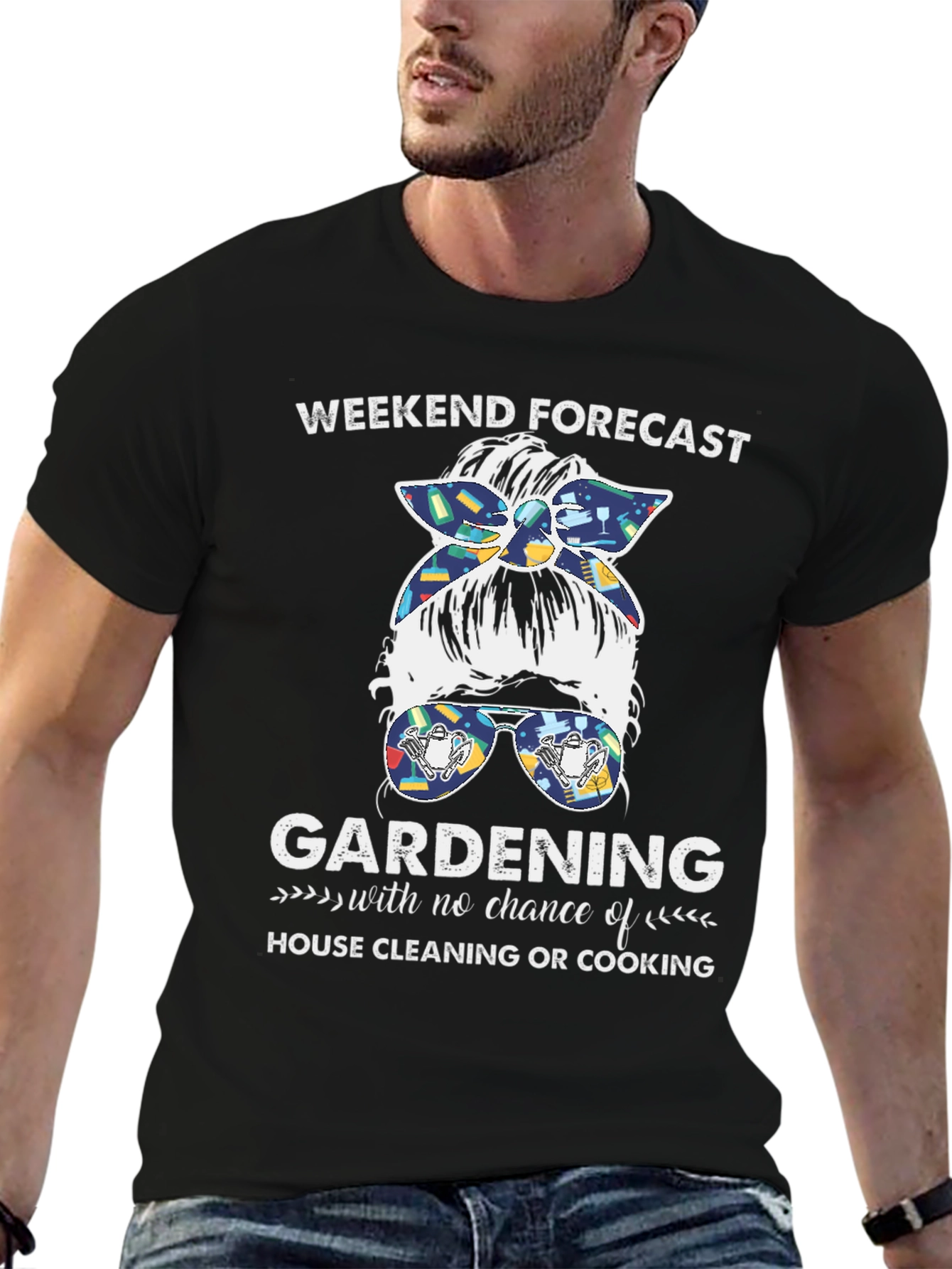 Gardening Weekend Forecast T-Shirt