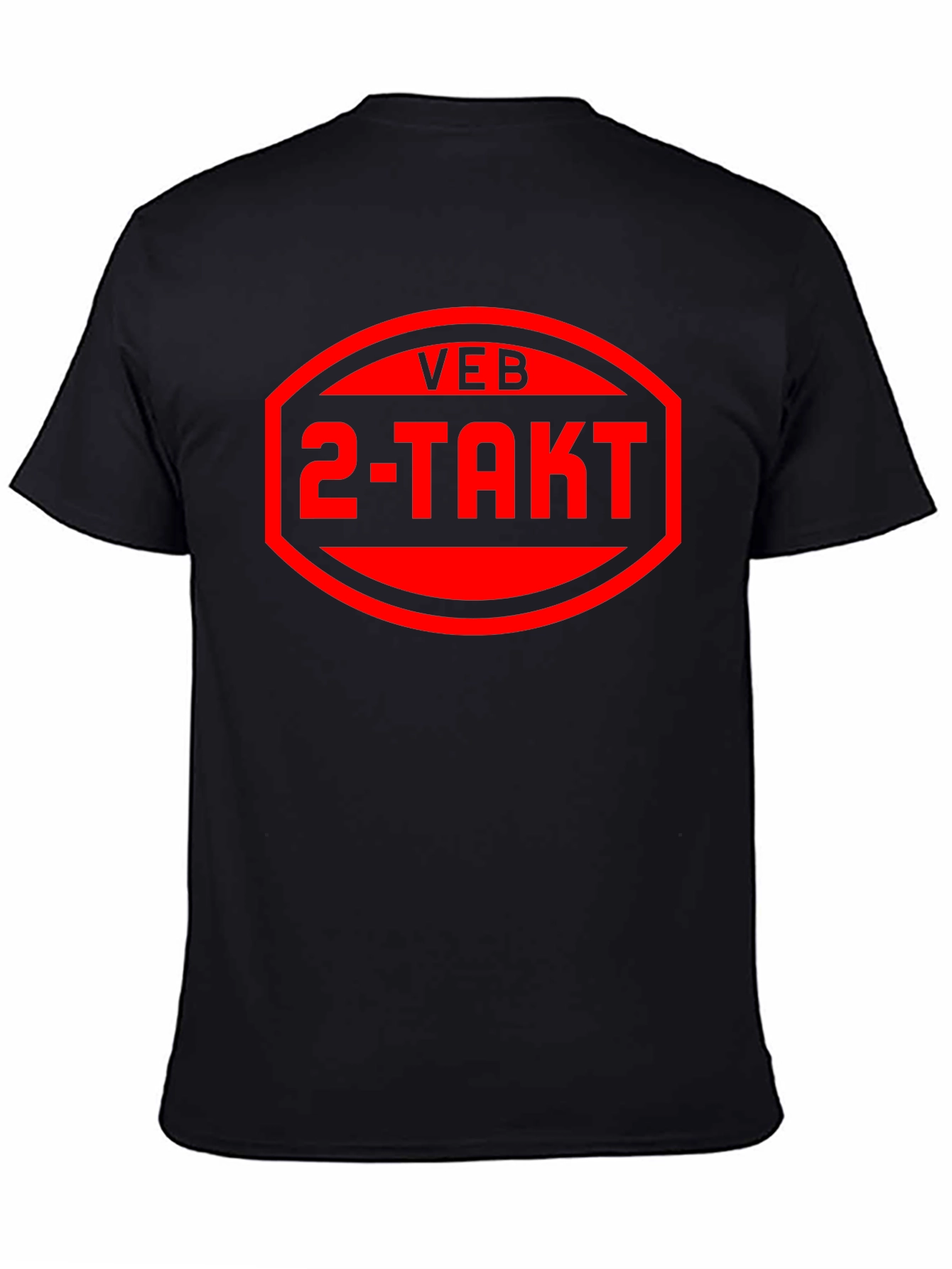 VEB 2-TAKT Black Graphic Tee