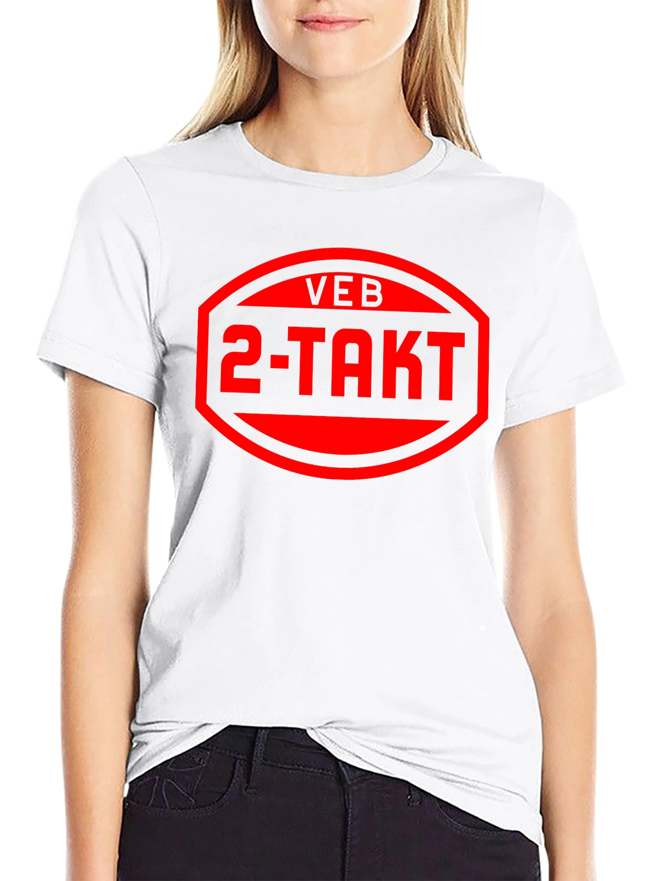 VEB 2-TAKT Black Graphic Tee