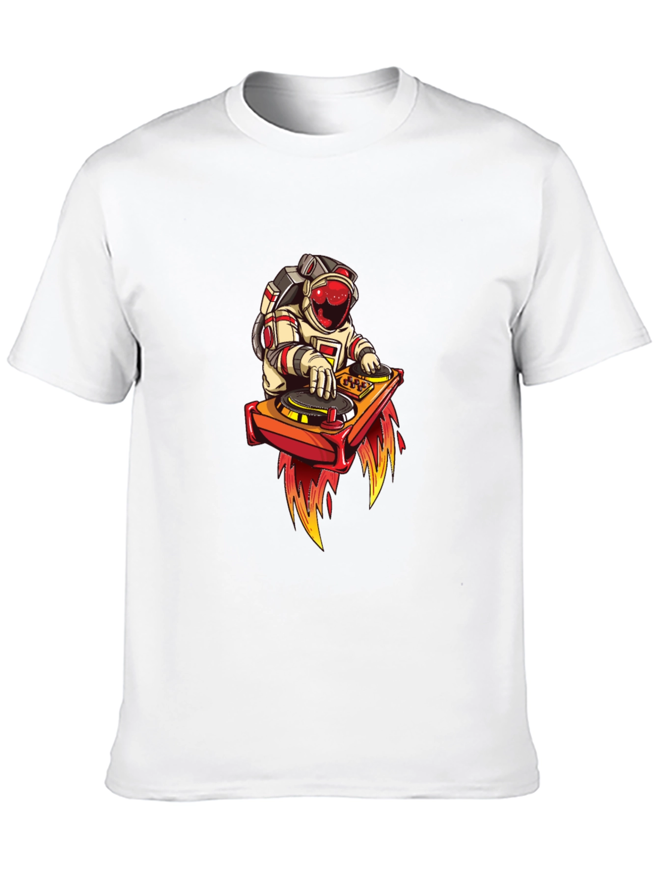 DJ Astronaut Black T-Shirt