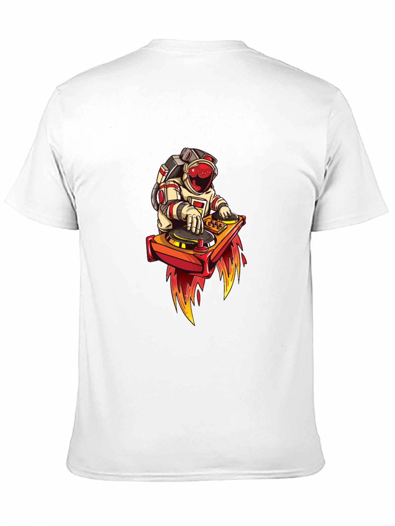 DJ Astronaut Black T-Shirt