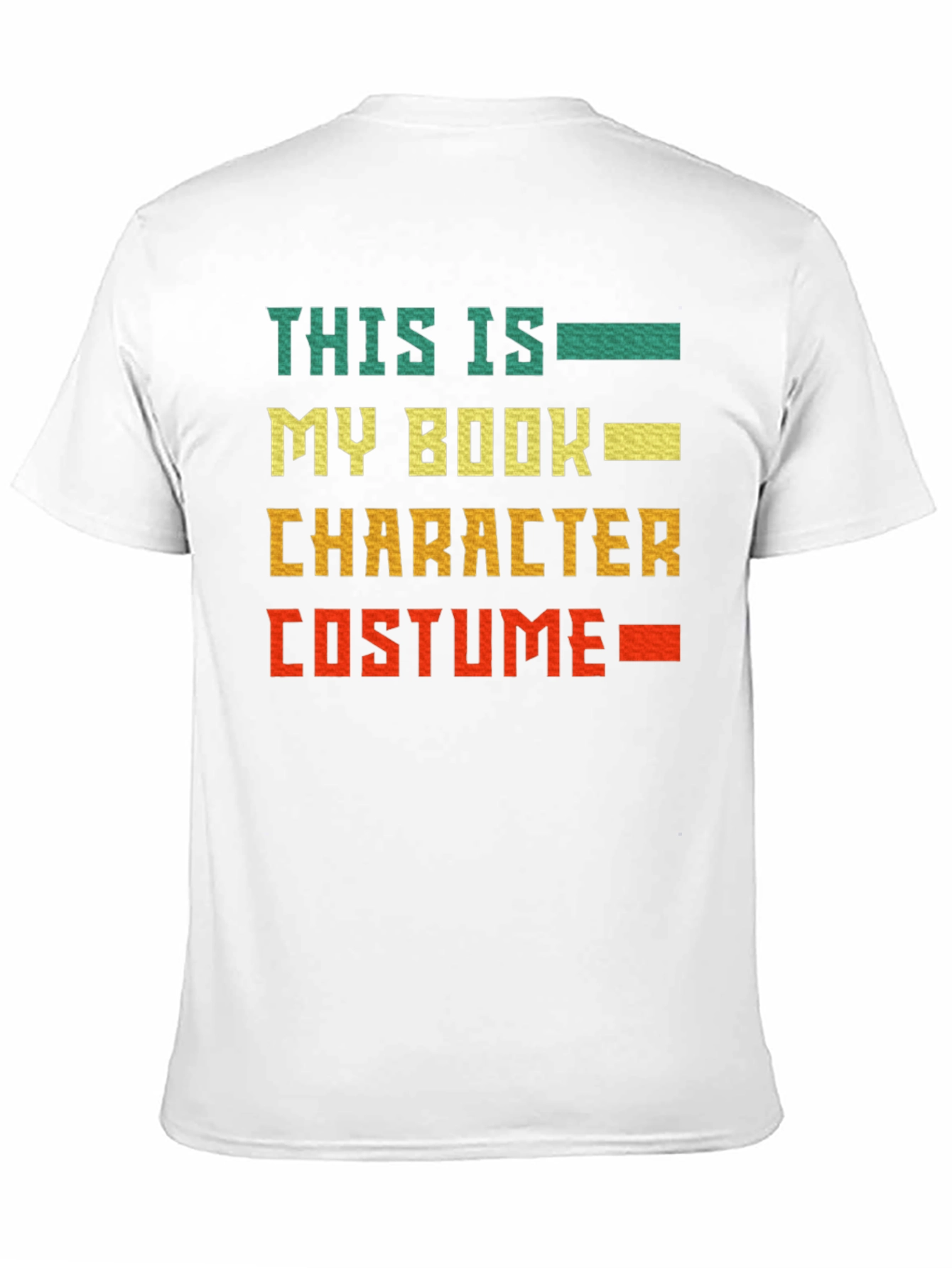 Book Character Costume Graphic Novelty T-Shirt