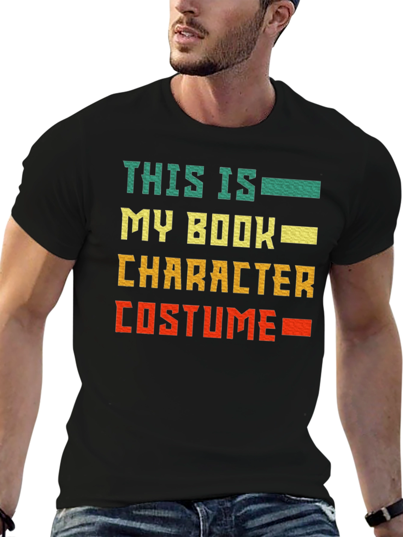 Book Character Costume Graphic Novelty T-Shirt