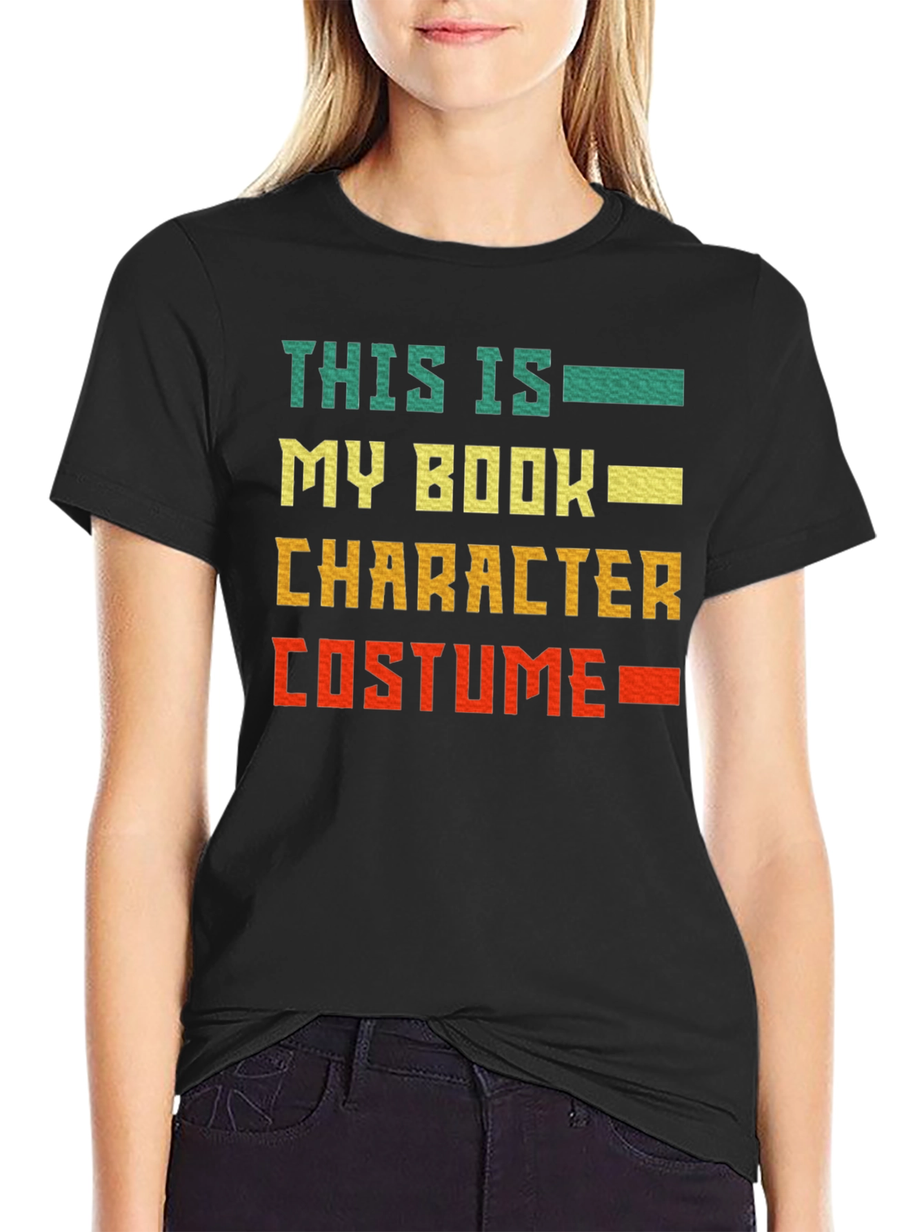 Book Character Costume Graphic Novelty T-Shirt