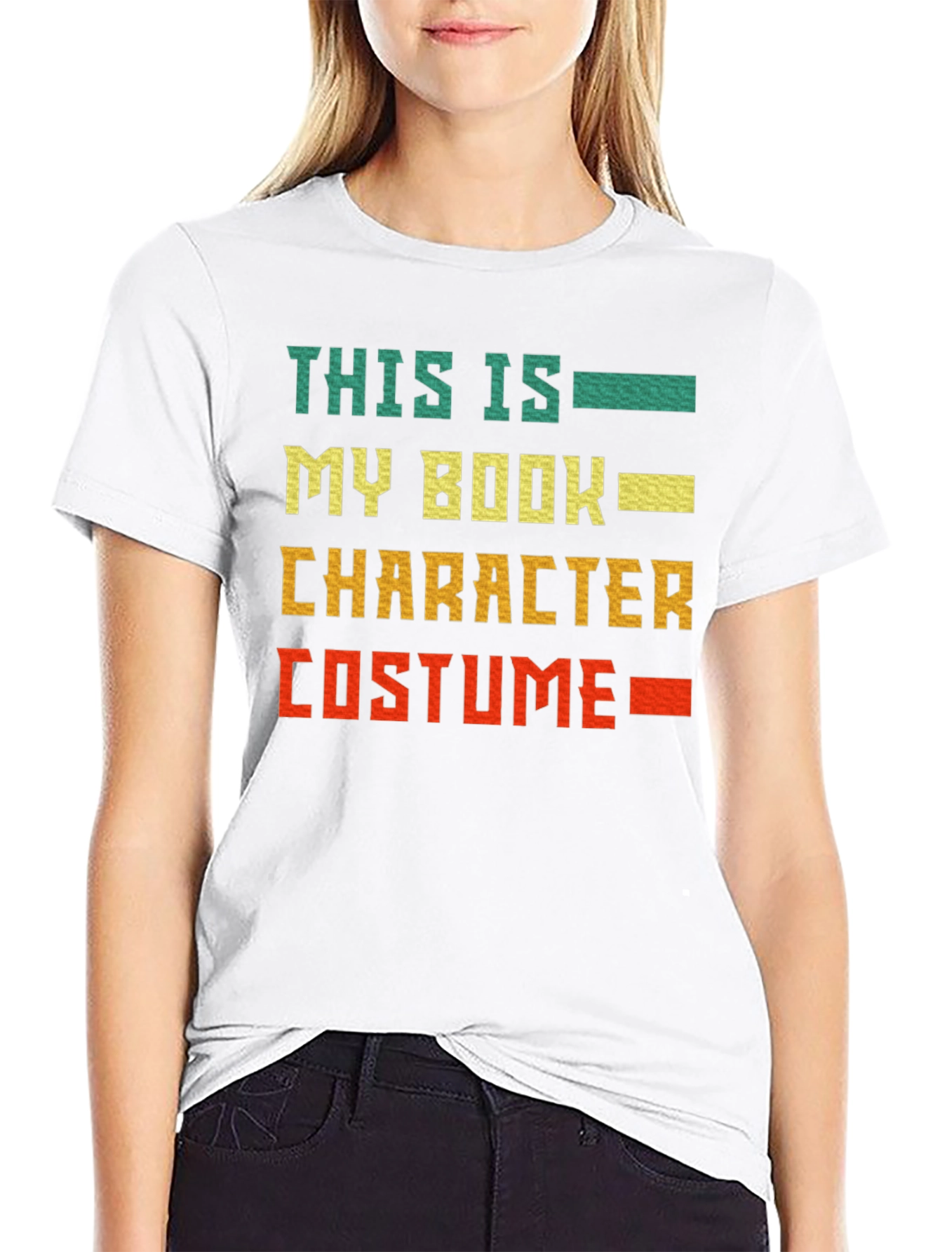 Book Character Costume Graphic Novelty T-Shirt