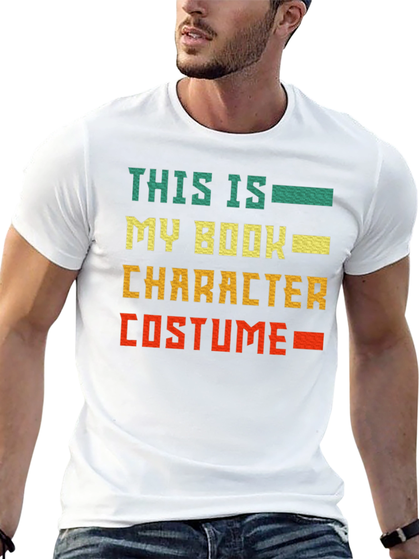 Book Character Costume Graphic Novelty T-Shirt