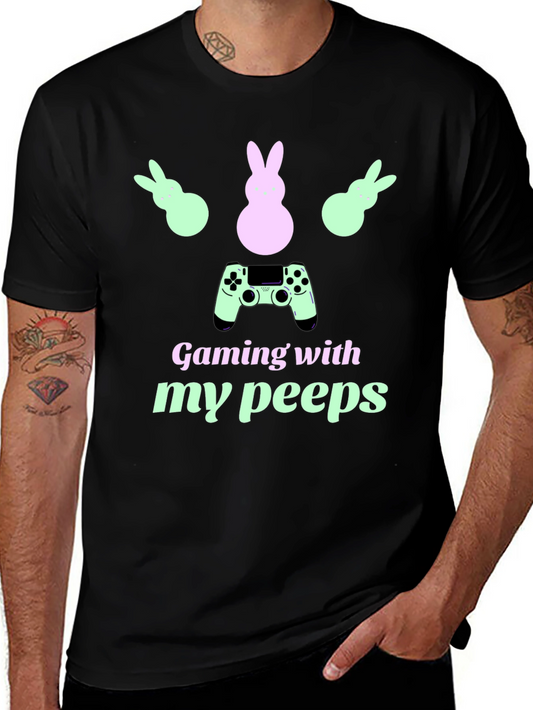 Gaming With My Peeps Easter T-Shirt
