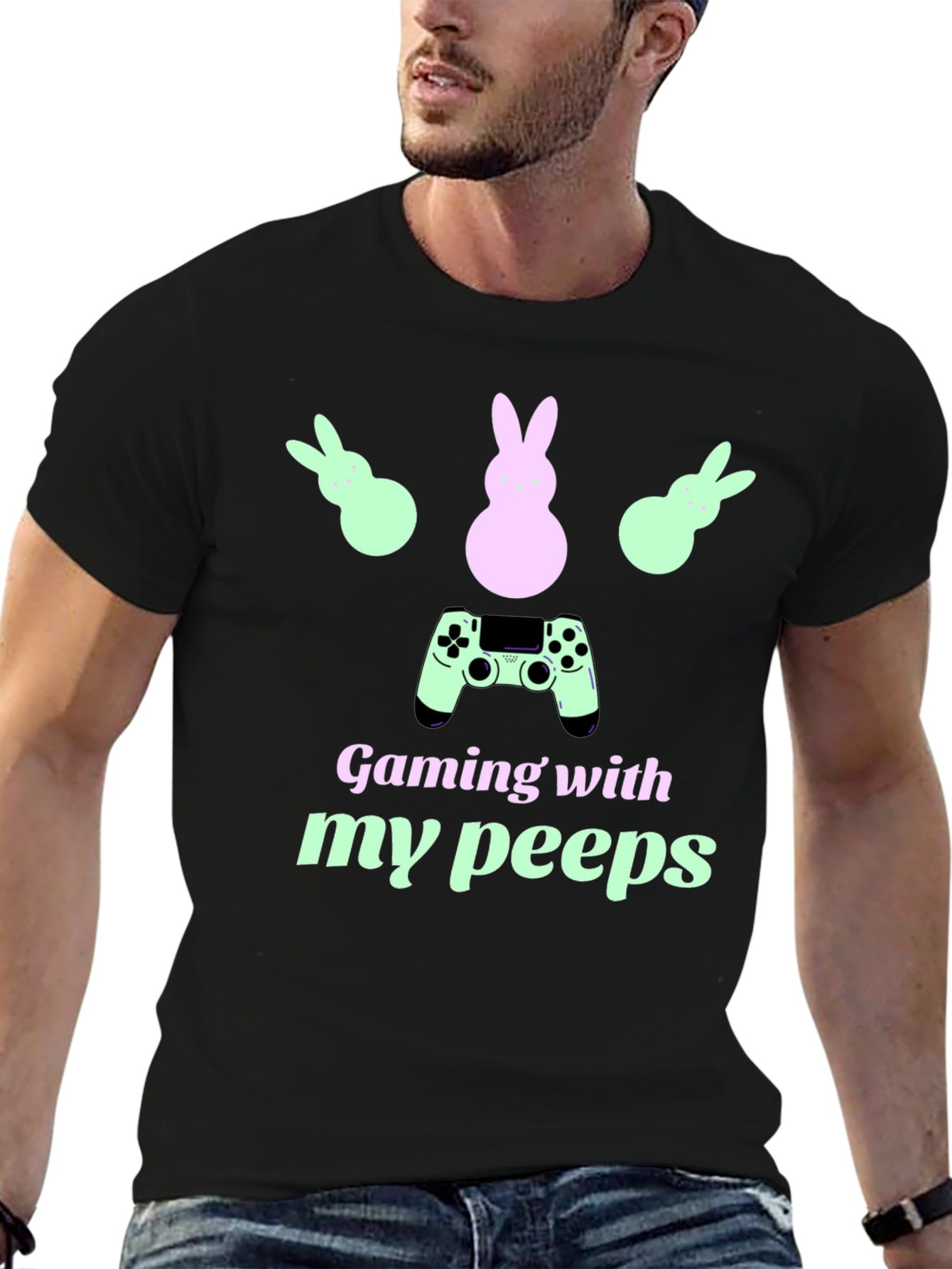 Gaming With My Peeps Easter T-Shirt