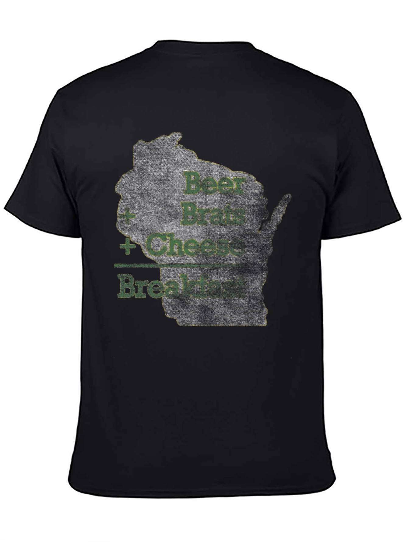 Beer Brats Cheese Breakfast Graphic Tee