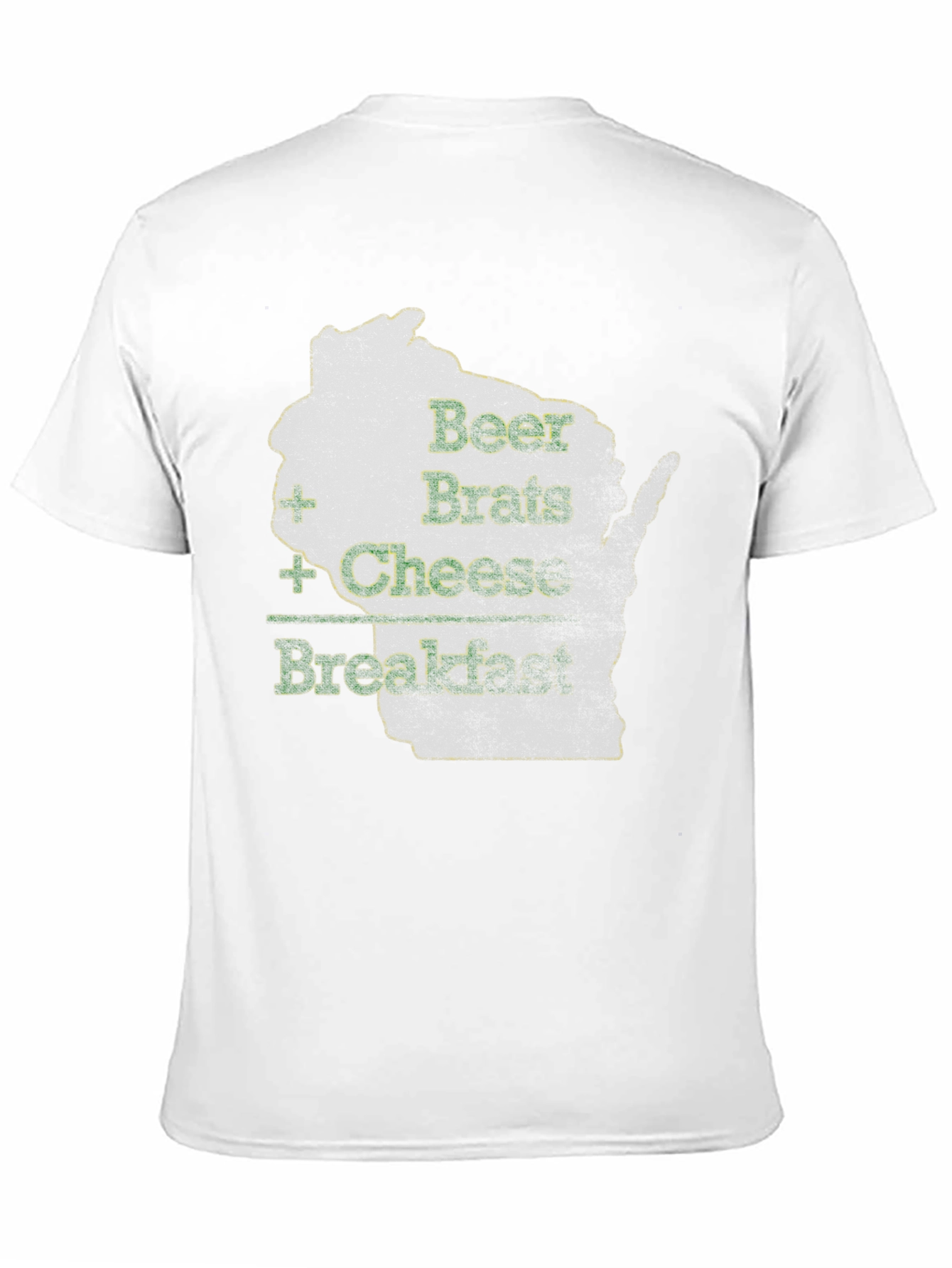 Beer Brats Cheese Breakfast Graphic Tee