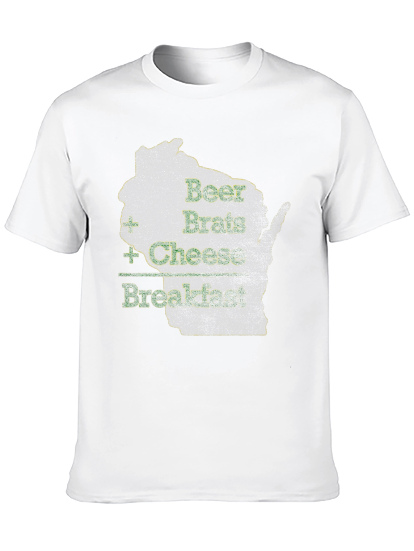 Beer Brats Cheese Breakfast Graphic Tee
