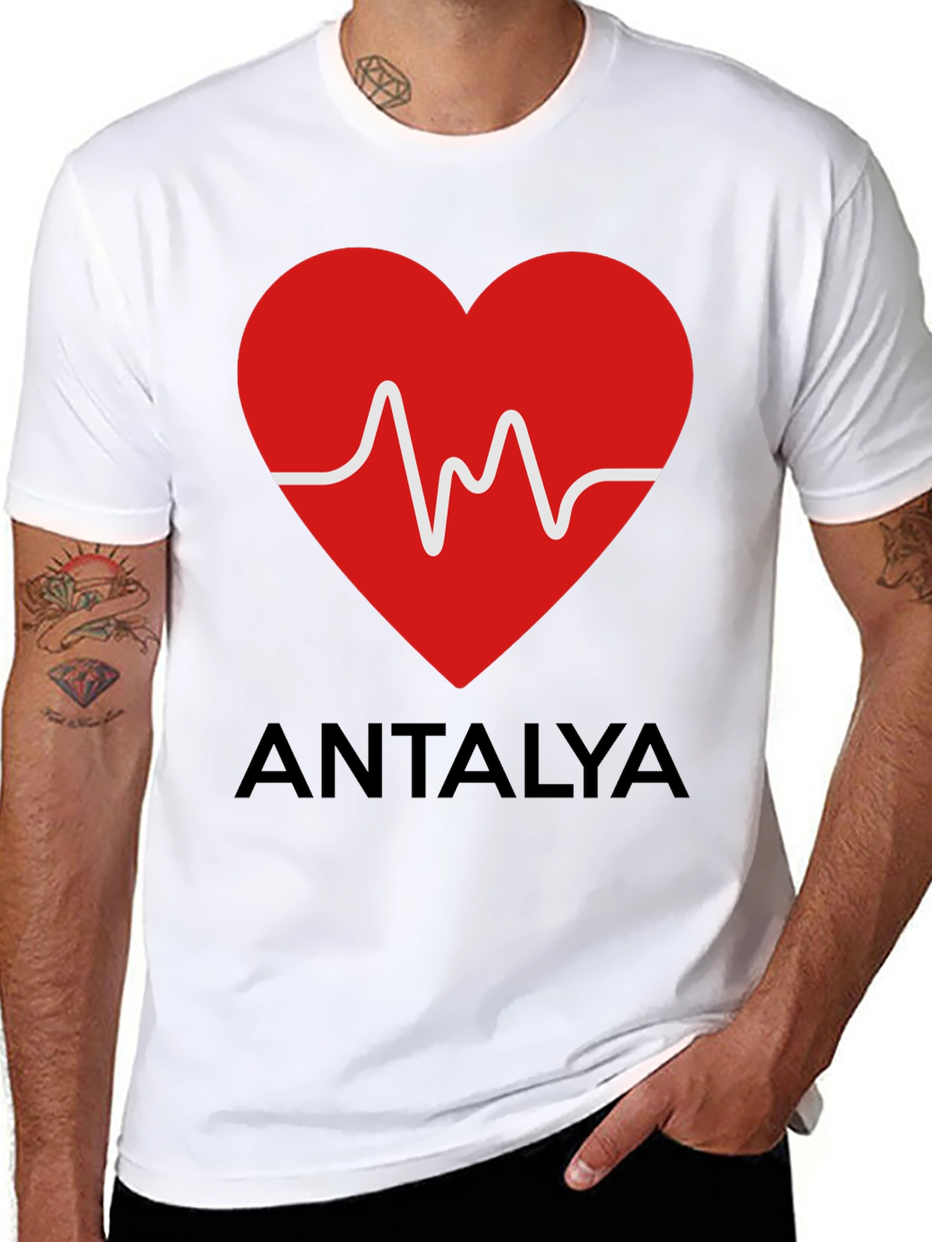 Antalya Heartbeat T-Shirt
