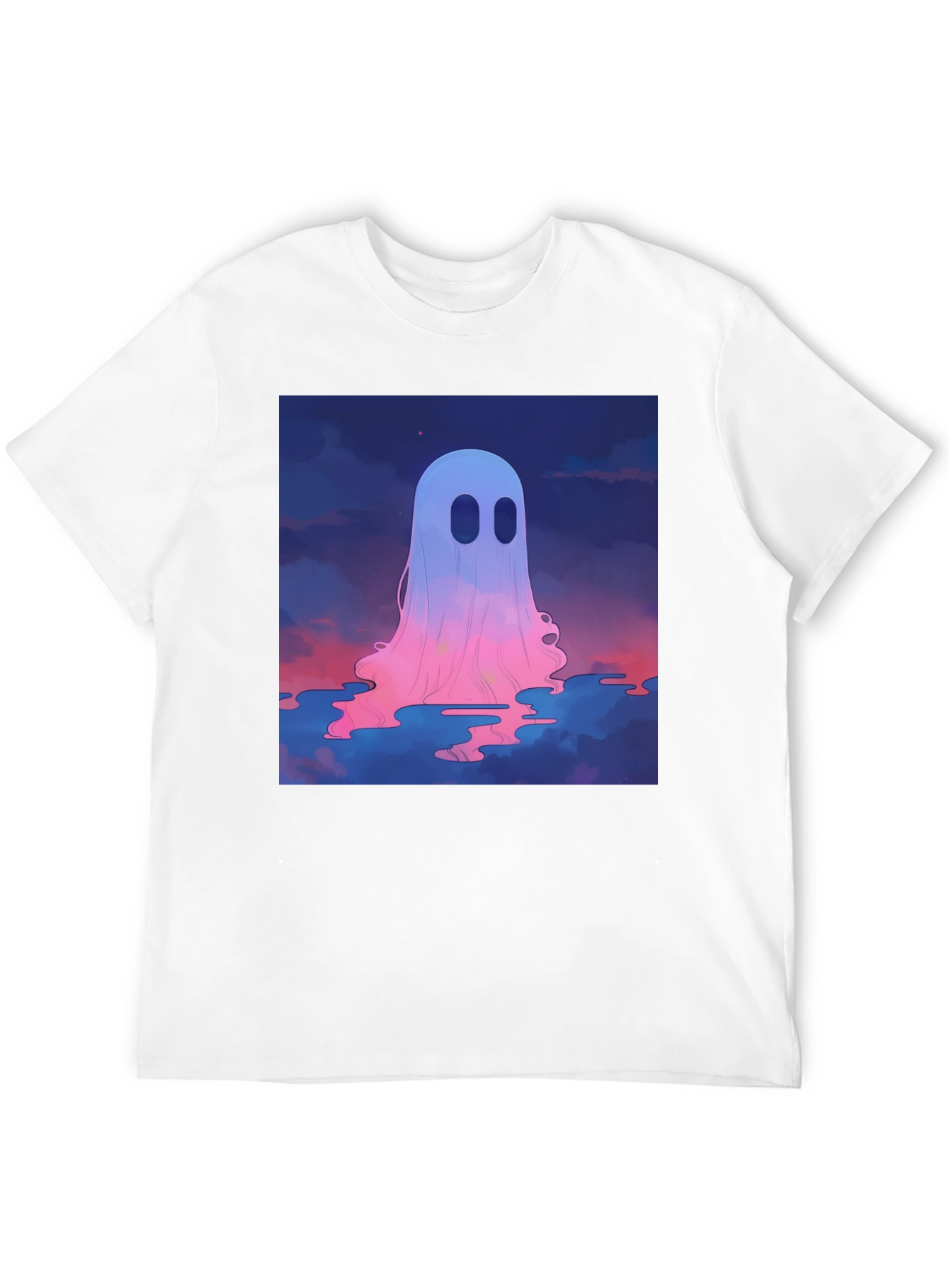 Ghost Graphic Black Tee