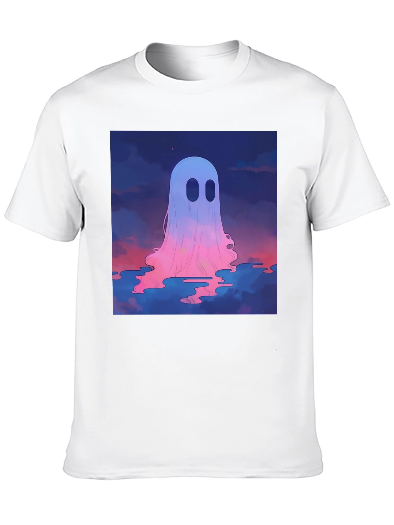 Ghost Graphic Black Tee