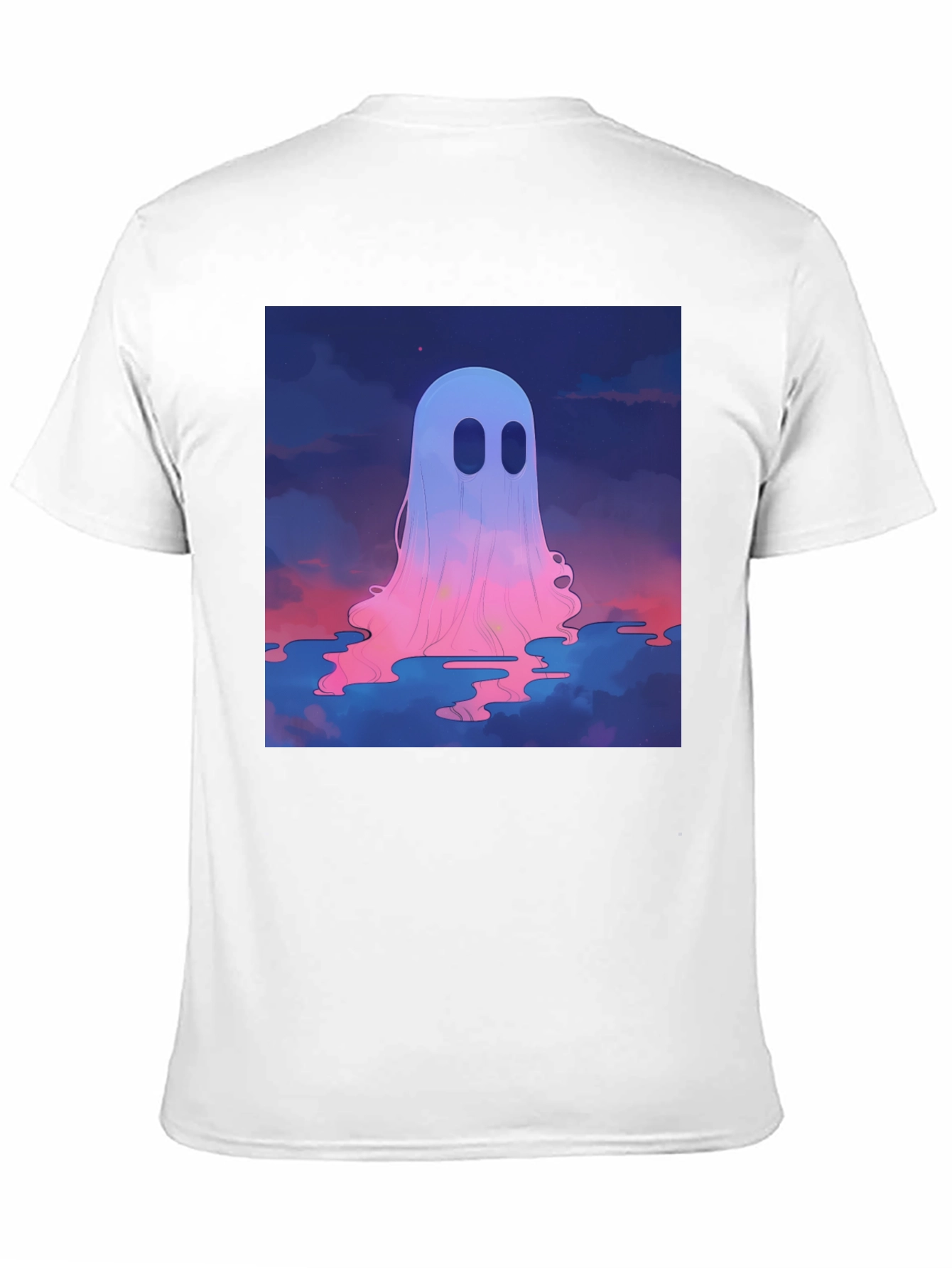 Ghost Graphic Black Tee