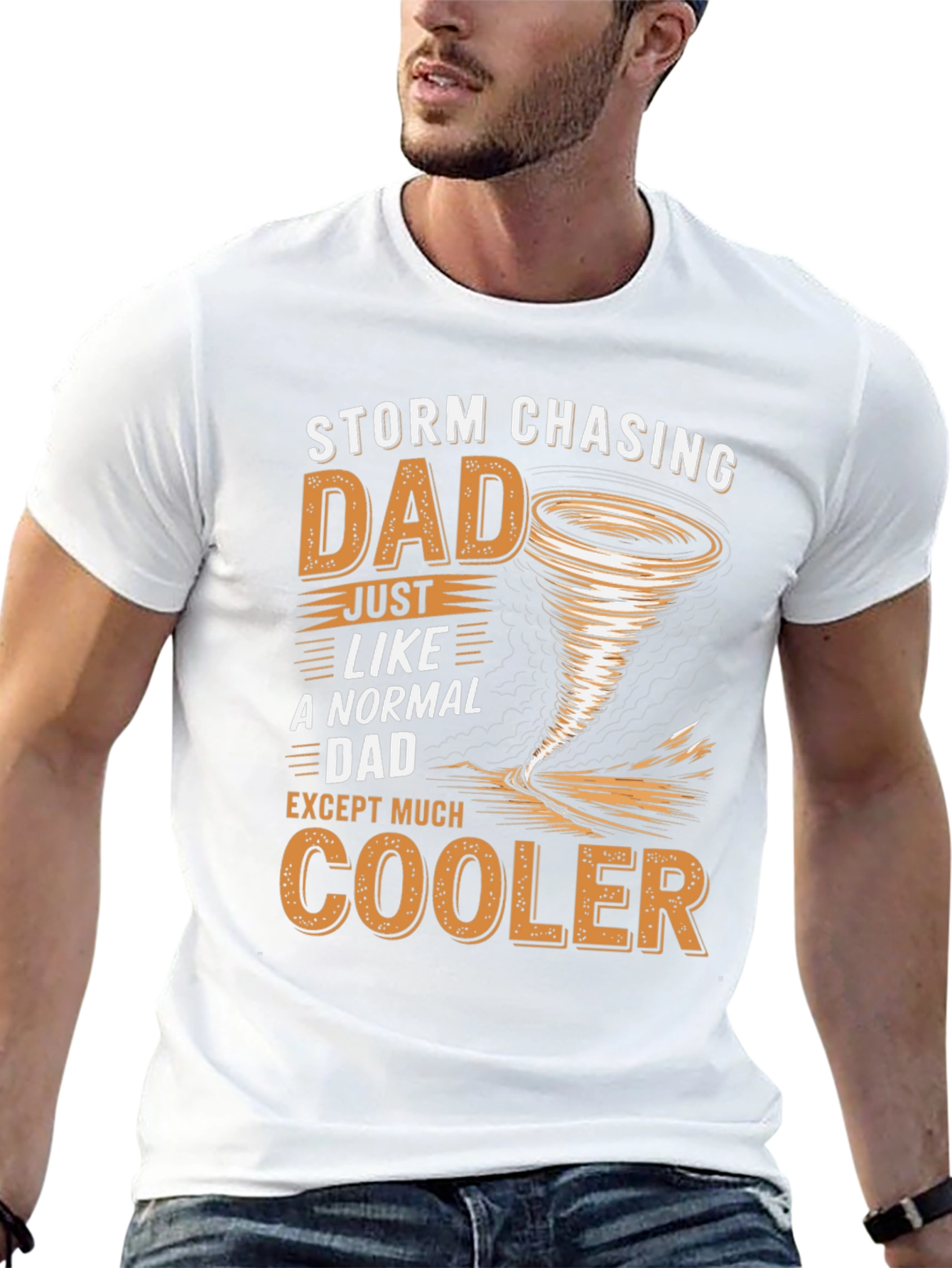 Storm Chasing Dad Graphic T-Shirt