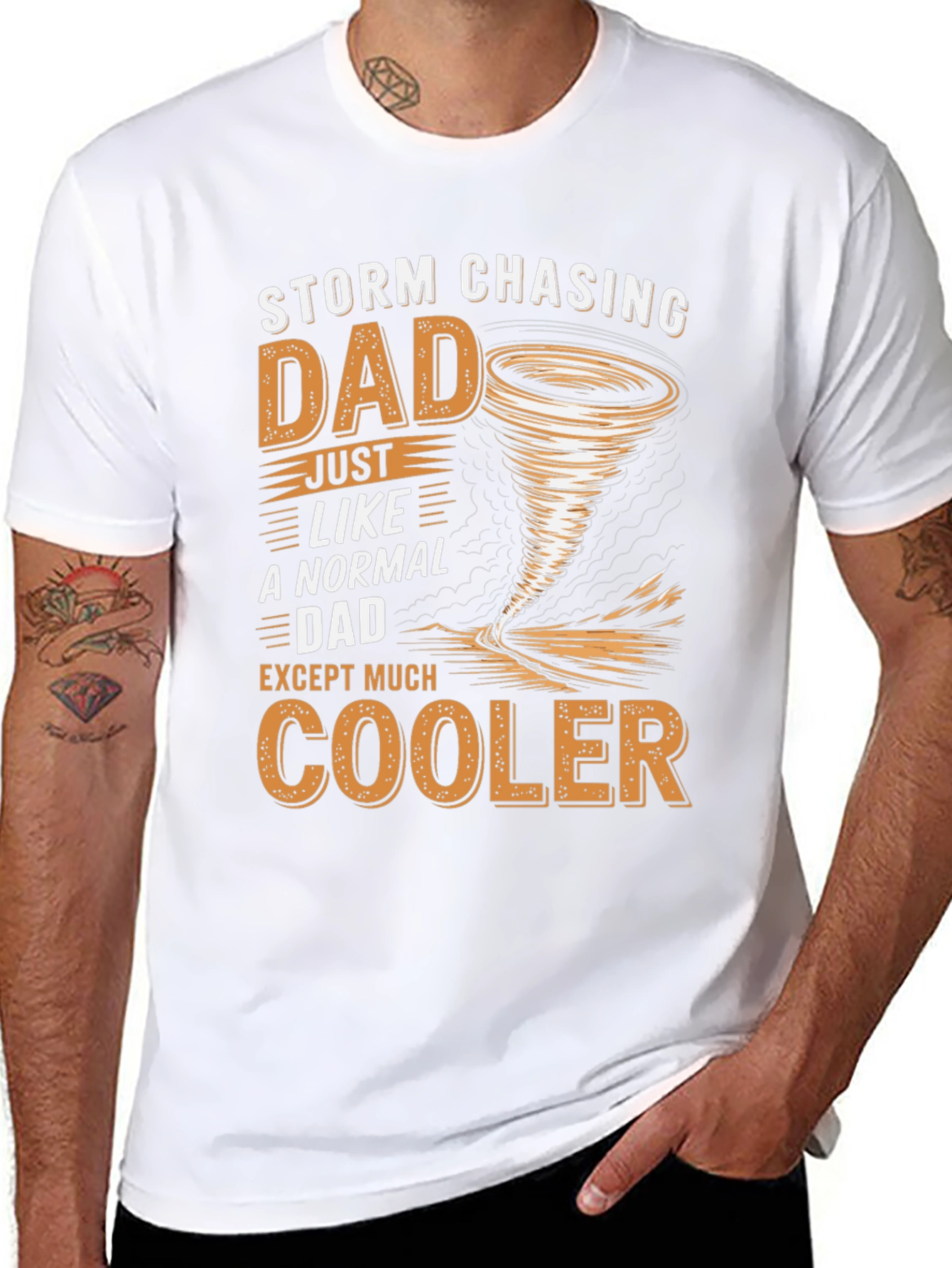 Storm Chasing Dad Graphic T-Shirt