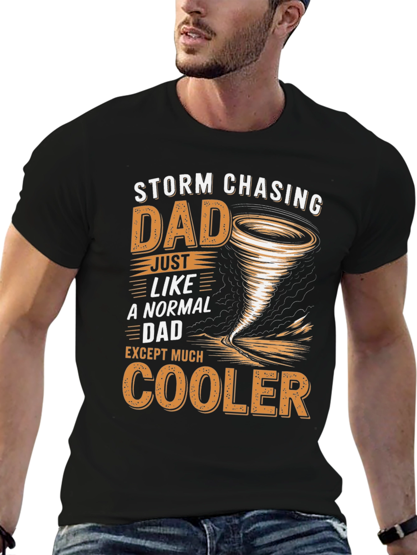Storm Chasing Dad Graphic T-Shirt