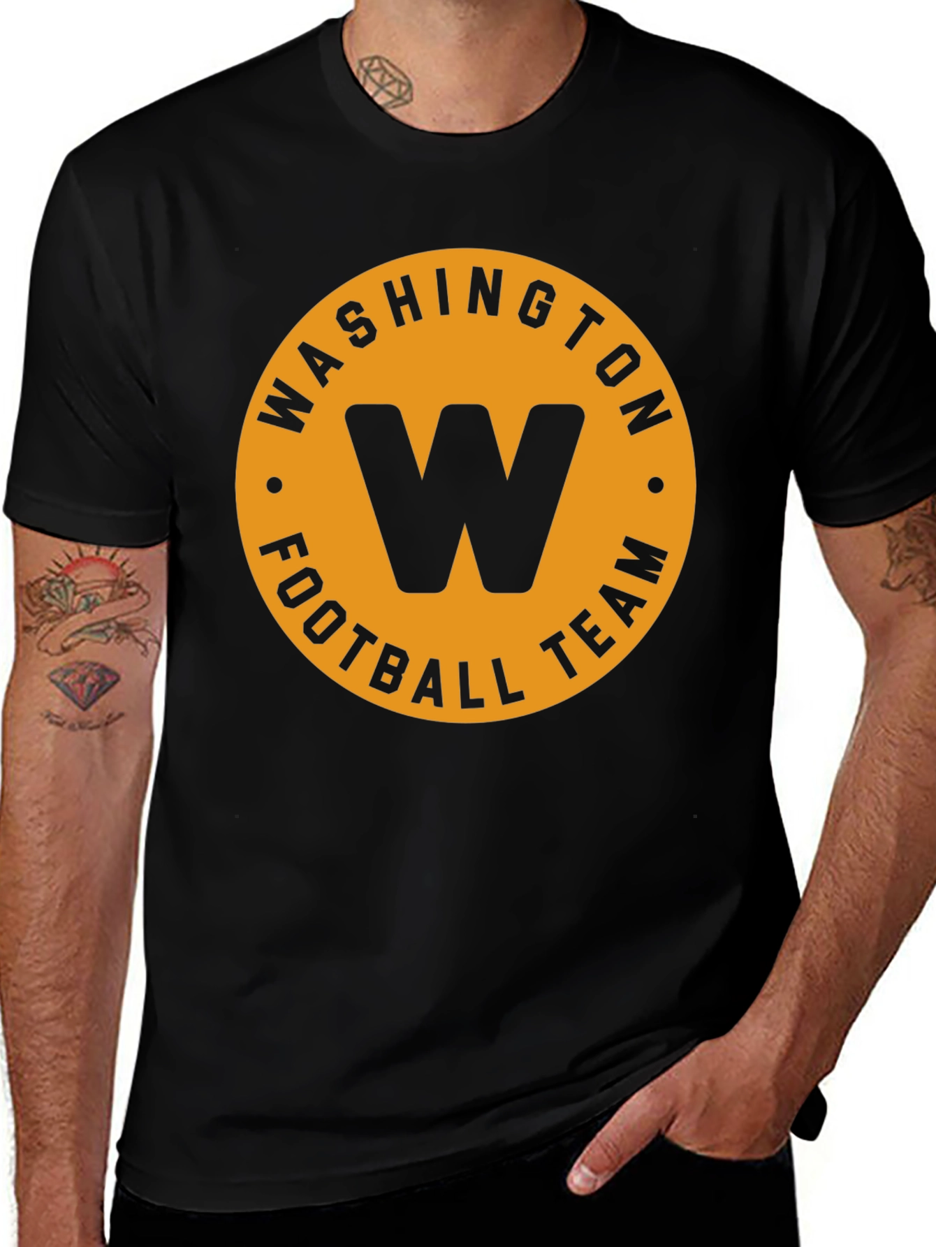 Washington Football Team Black T-Shirt