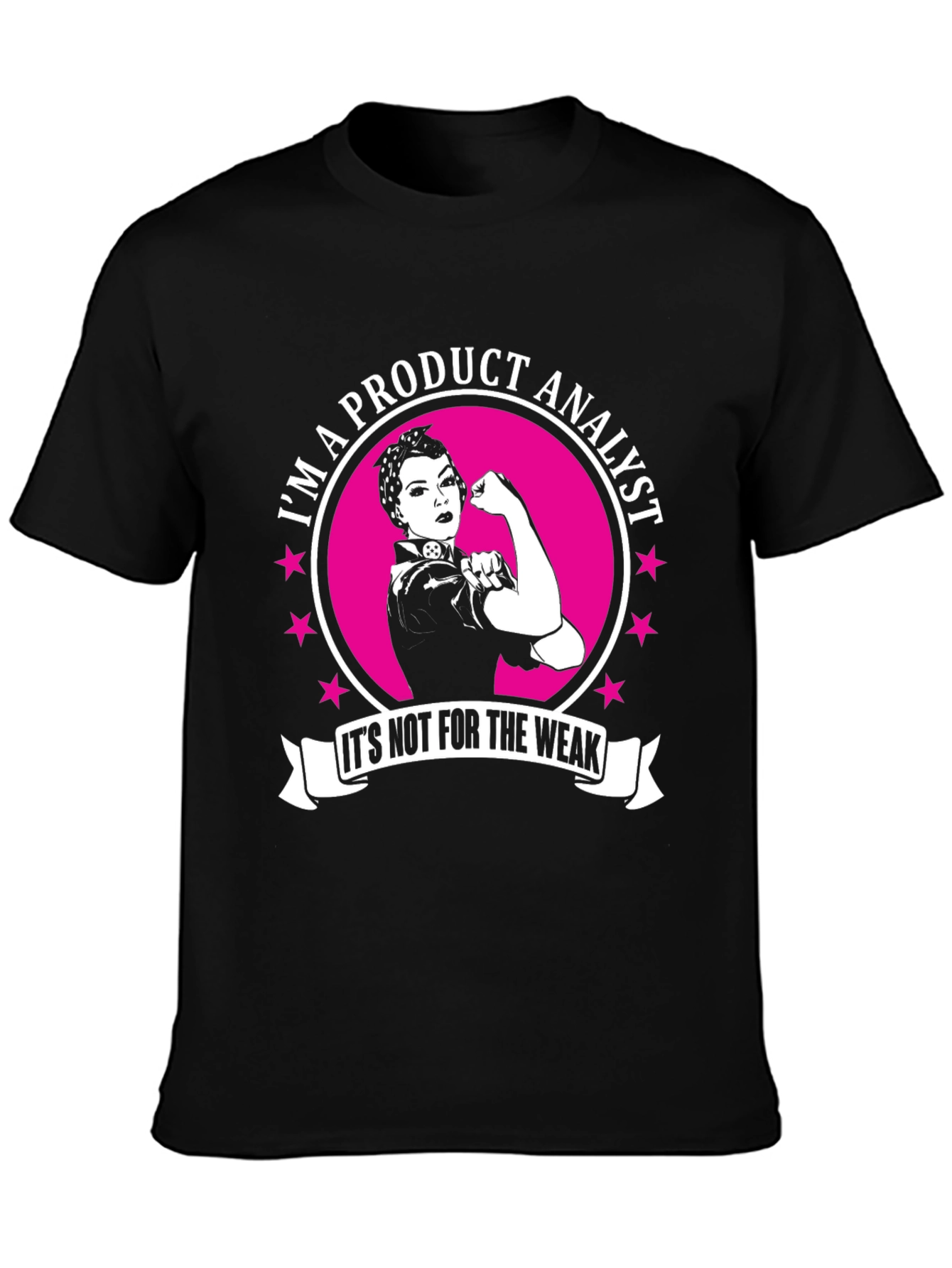 Product Analyst Strong Woman T-Shirt
