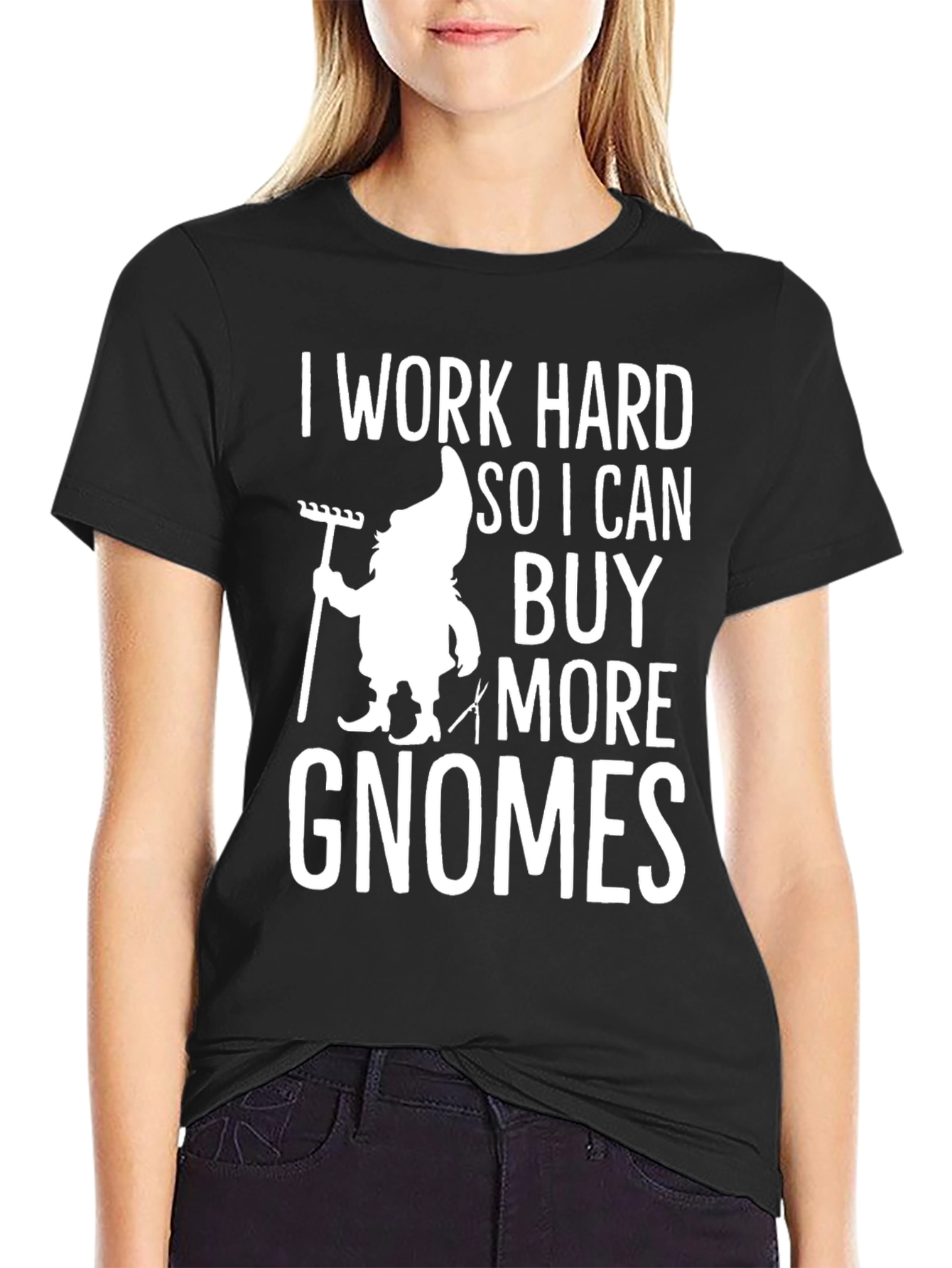 I Work Hard for Gnomes Tee