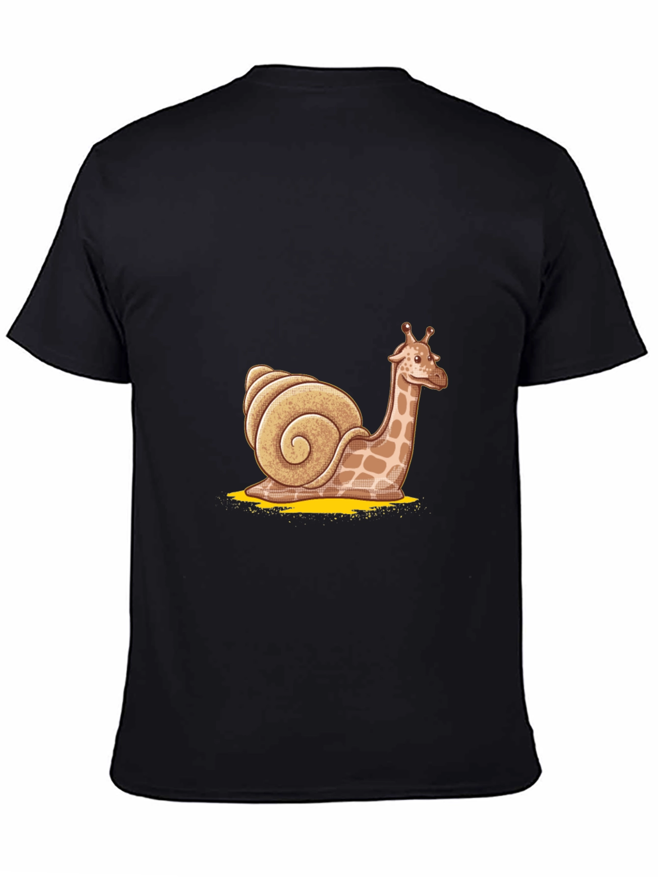 Giraffe Snail Graphic Tee
