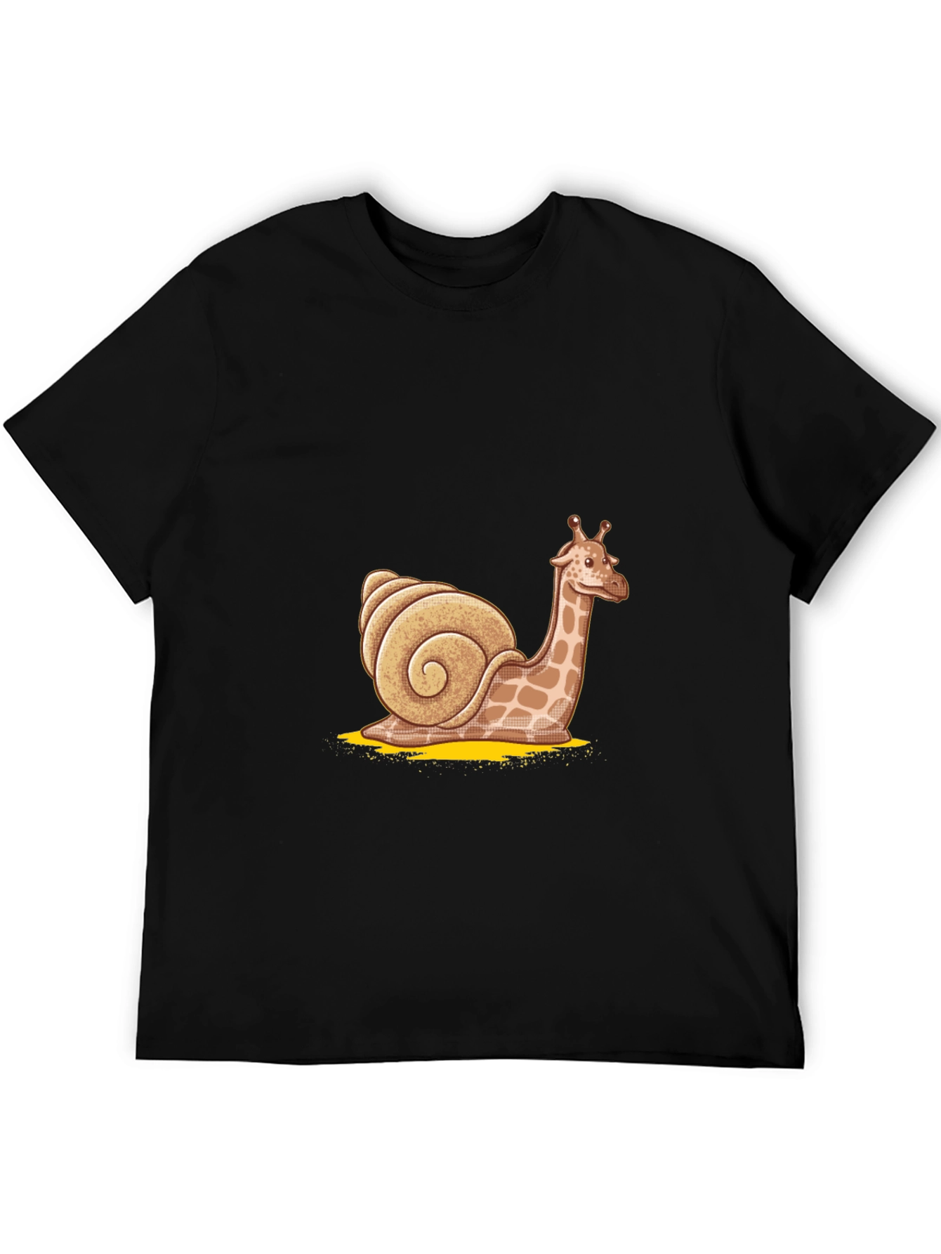 Giraffe Snail Graphic Tee