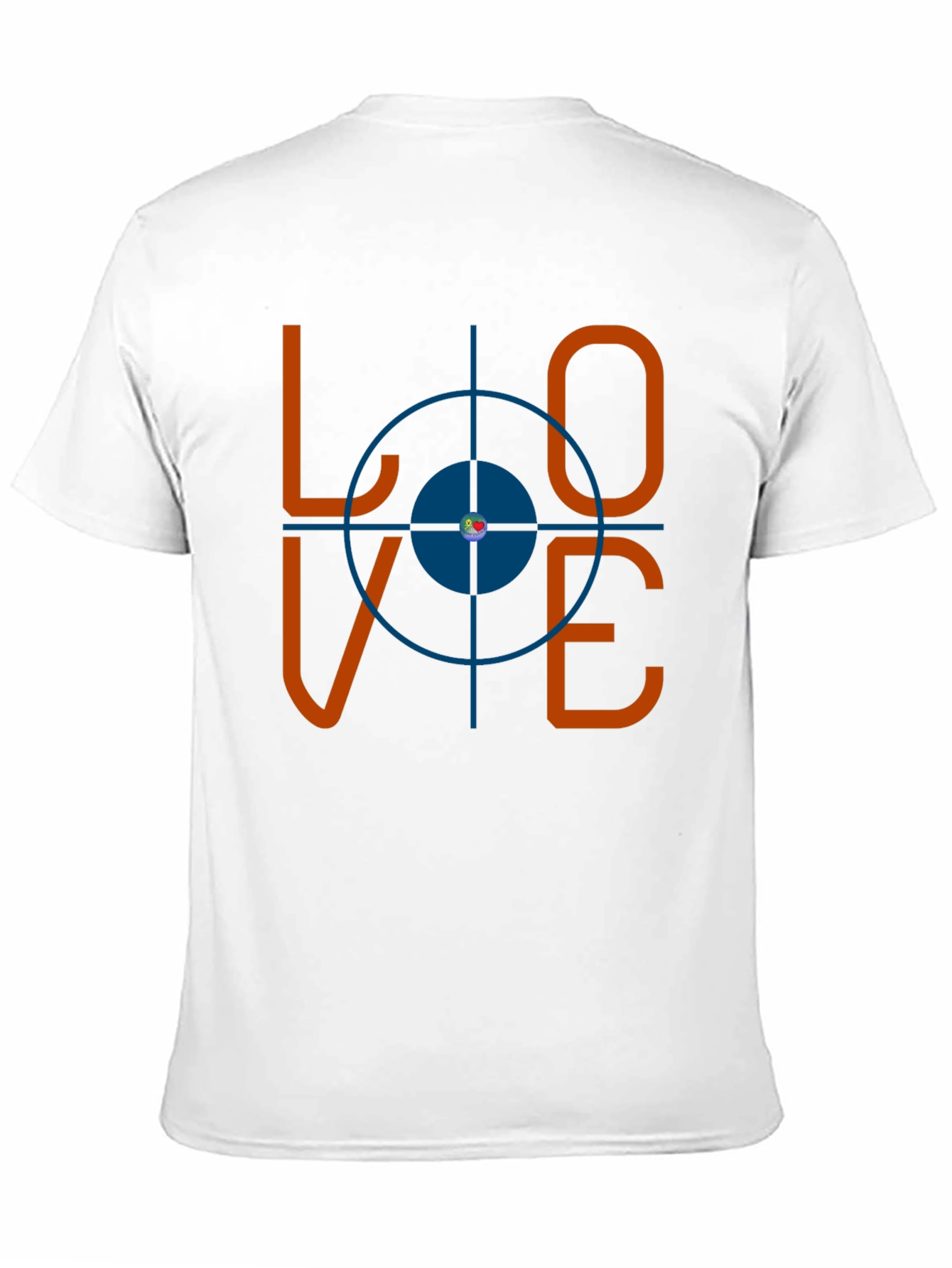Love Target Graphic Tee - Mens Black T-Shirt