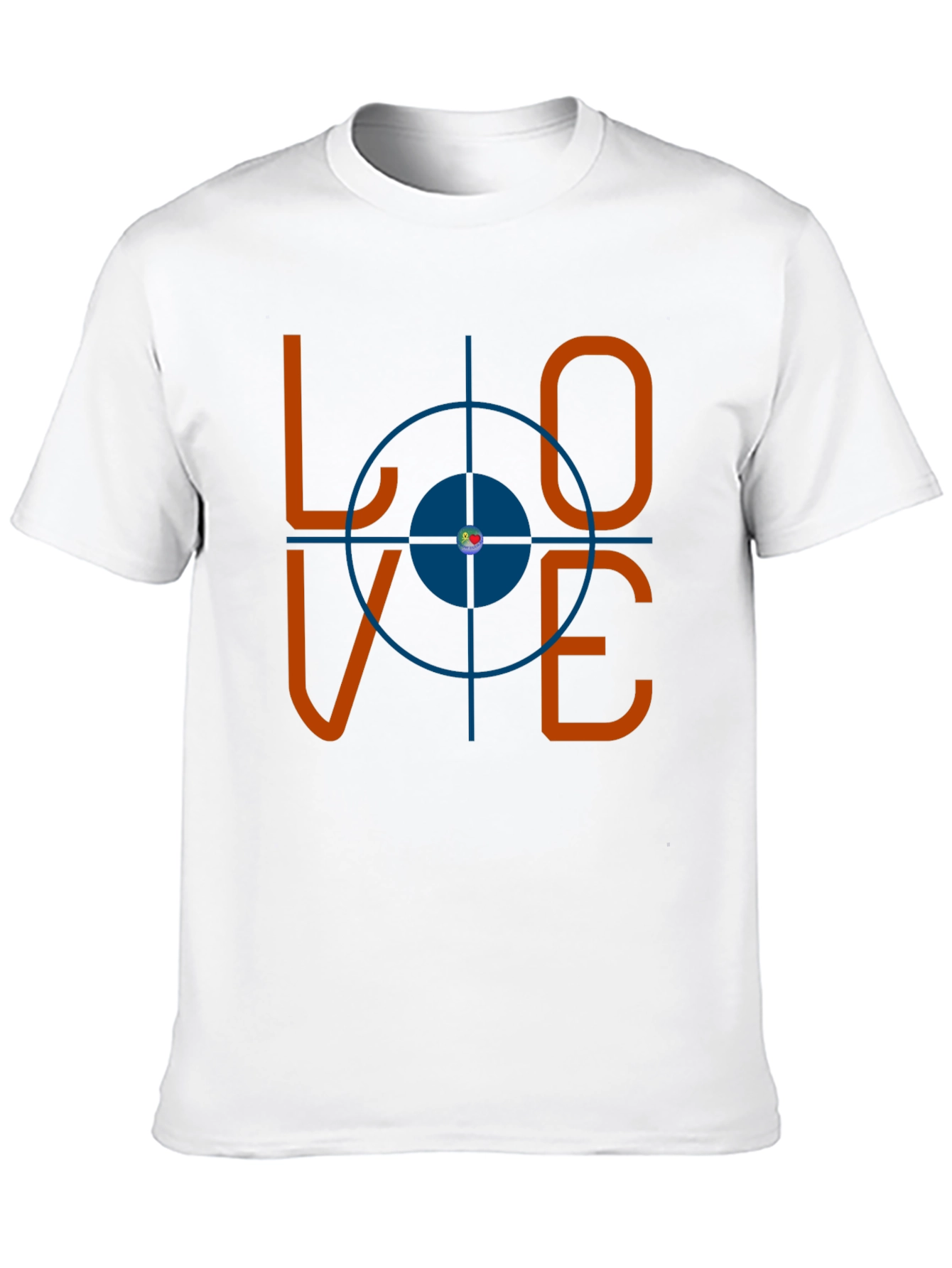 Love Target Graphic Tee - Mens Black T-Shirt