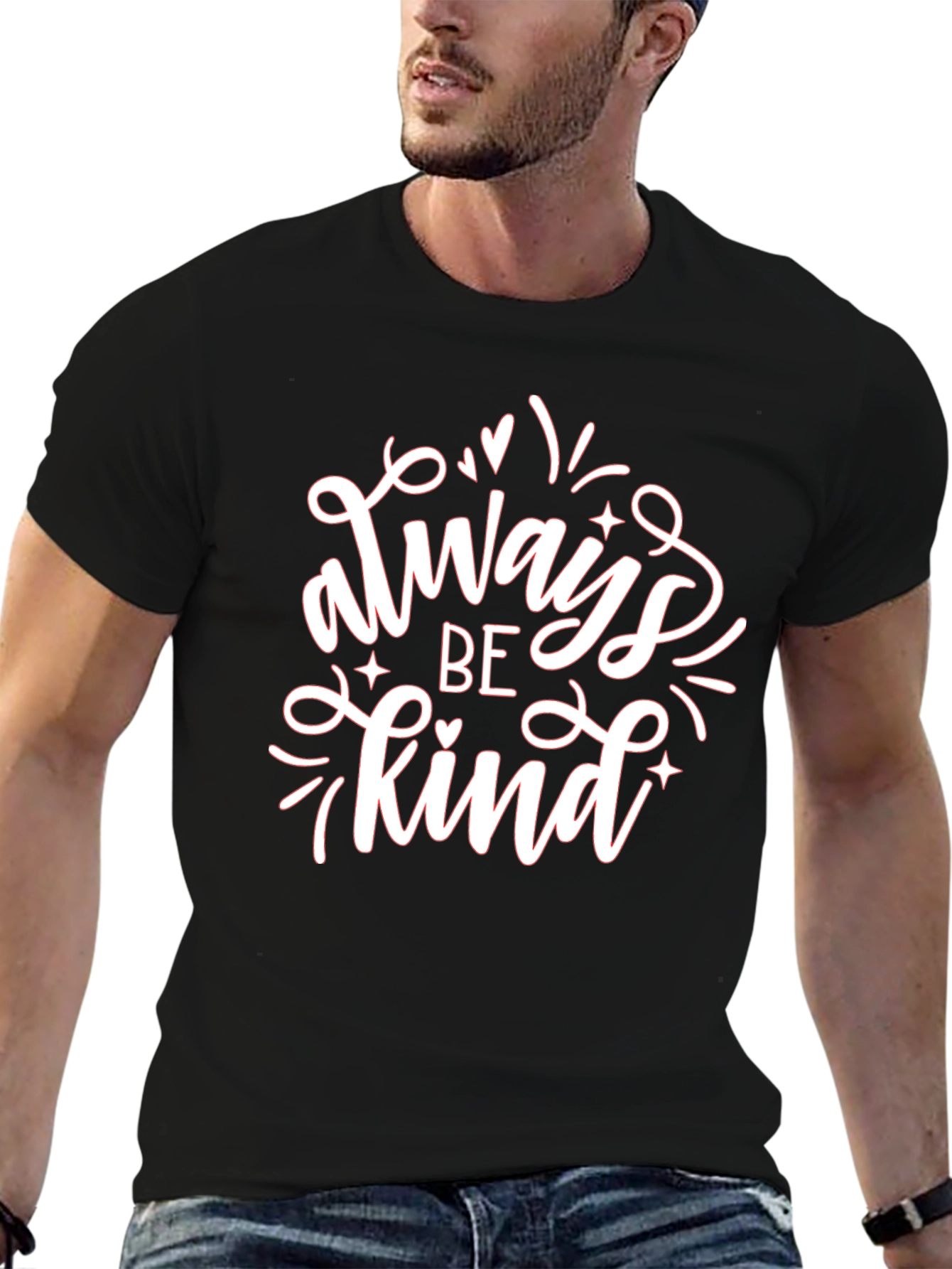 Always Be Kind Graphic Tee - Soft Cotton Blend