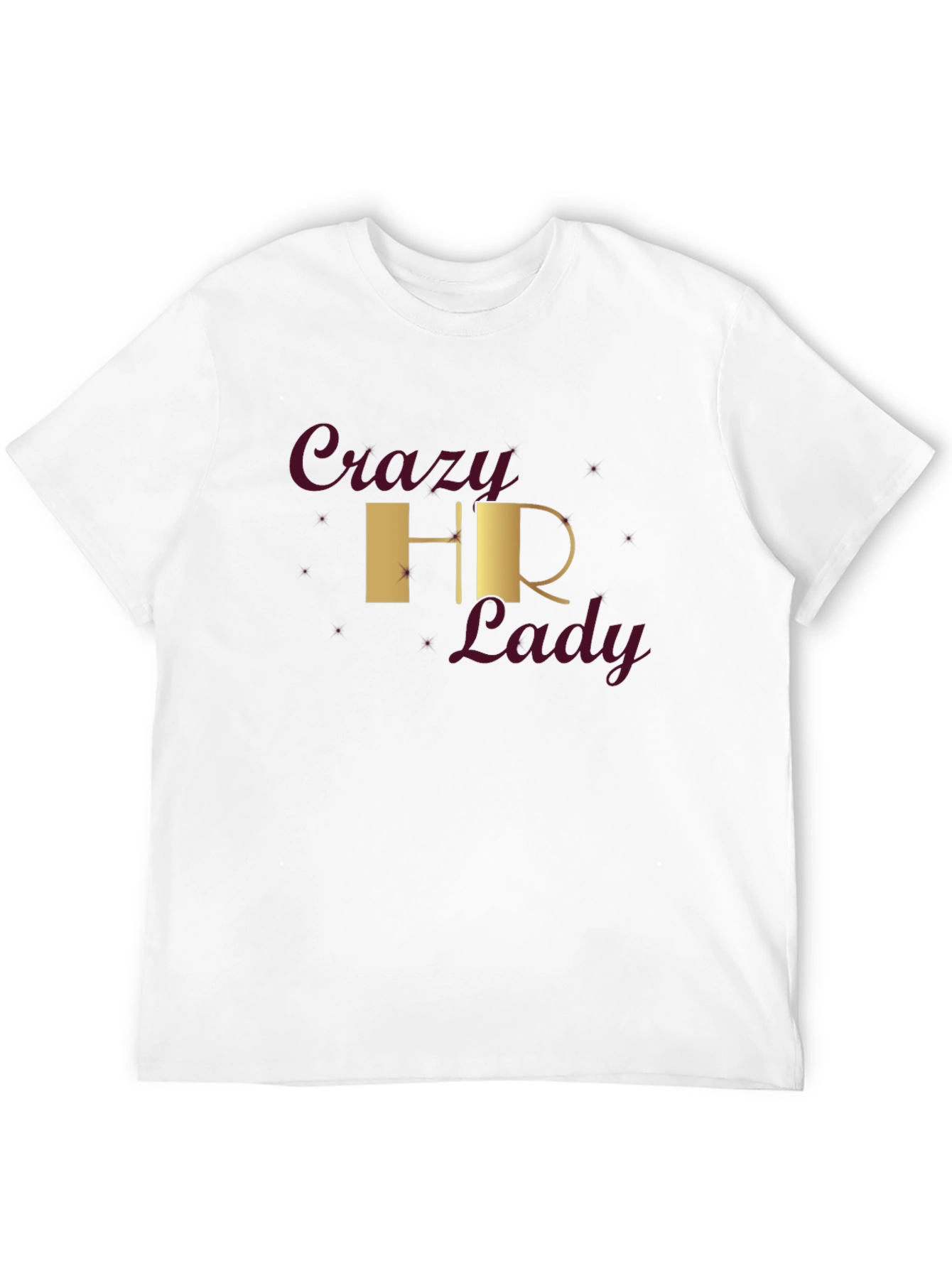 Crazy HR Lady Graphic Tee