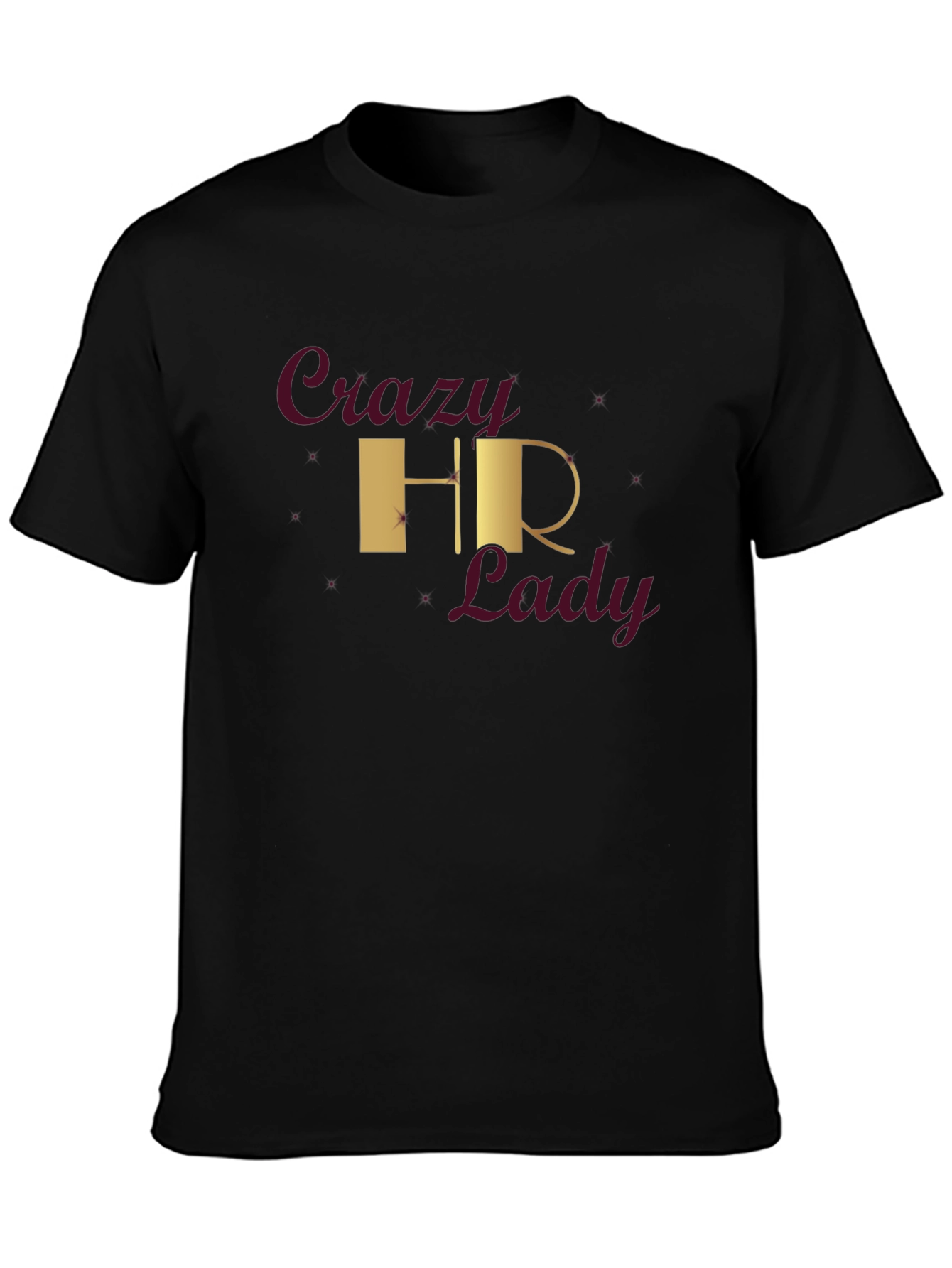 Crazy HR Lady Graphic Tee