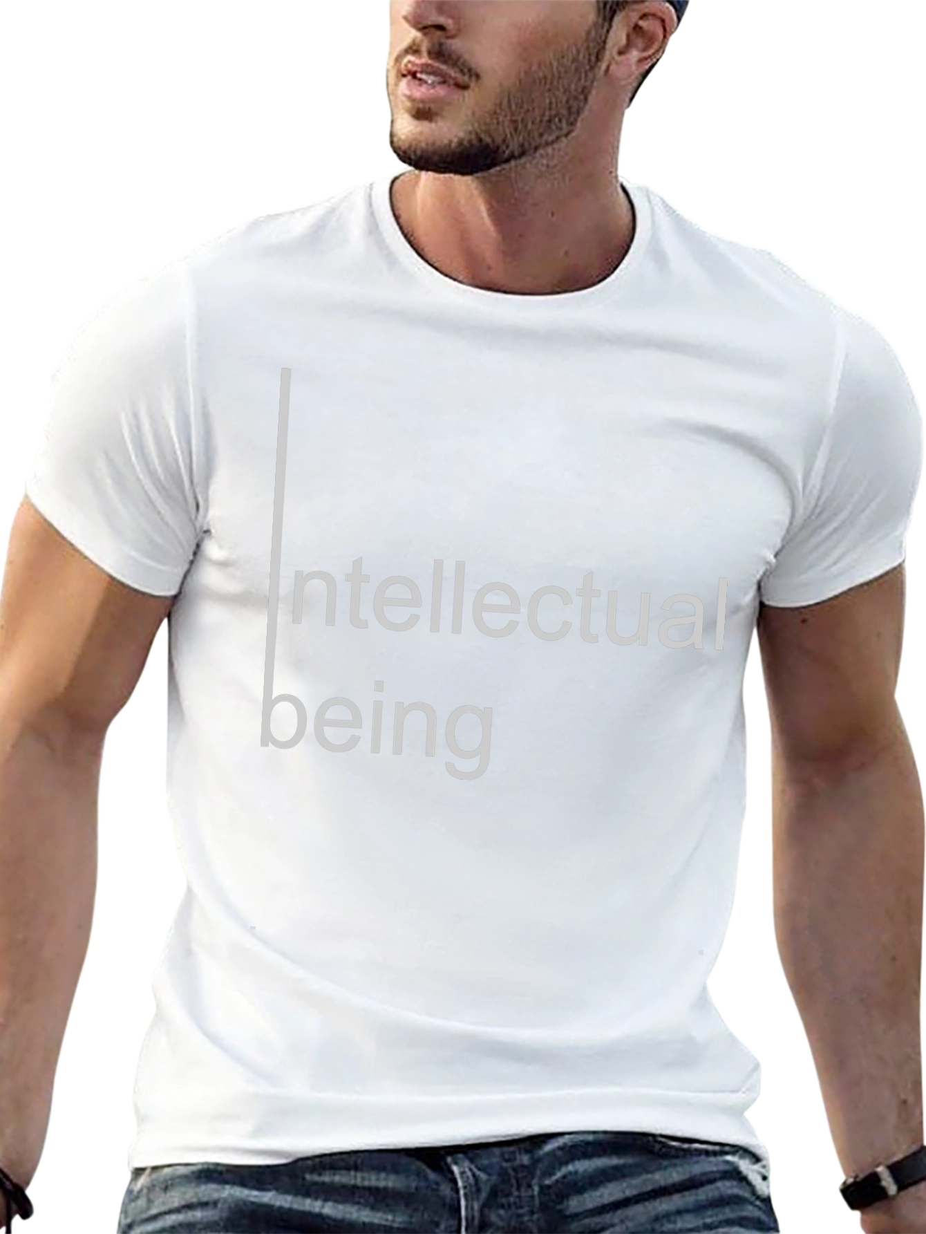 Intellectual Being Black T-Shirt