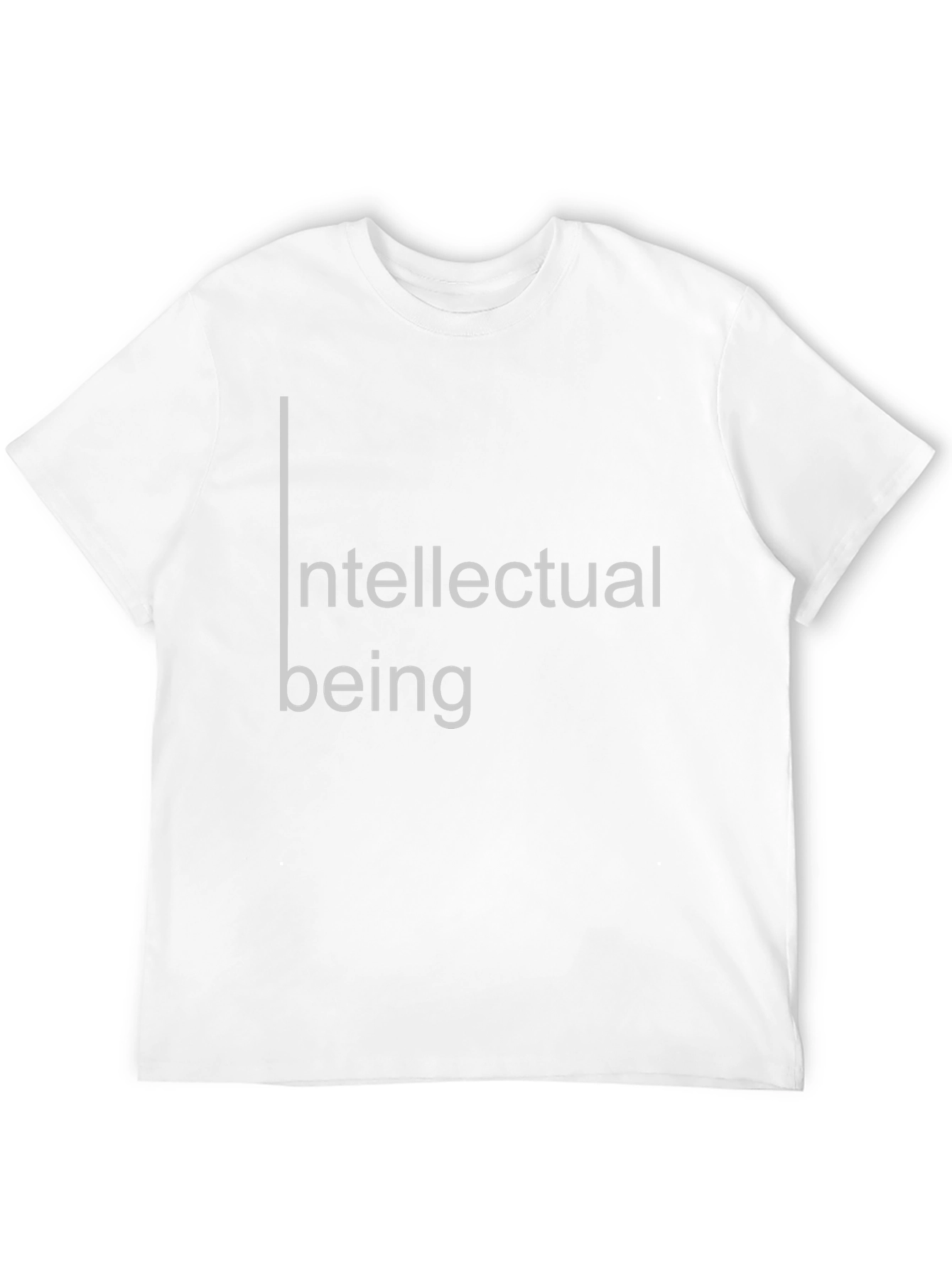Intellectual Being Black T-Shirt