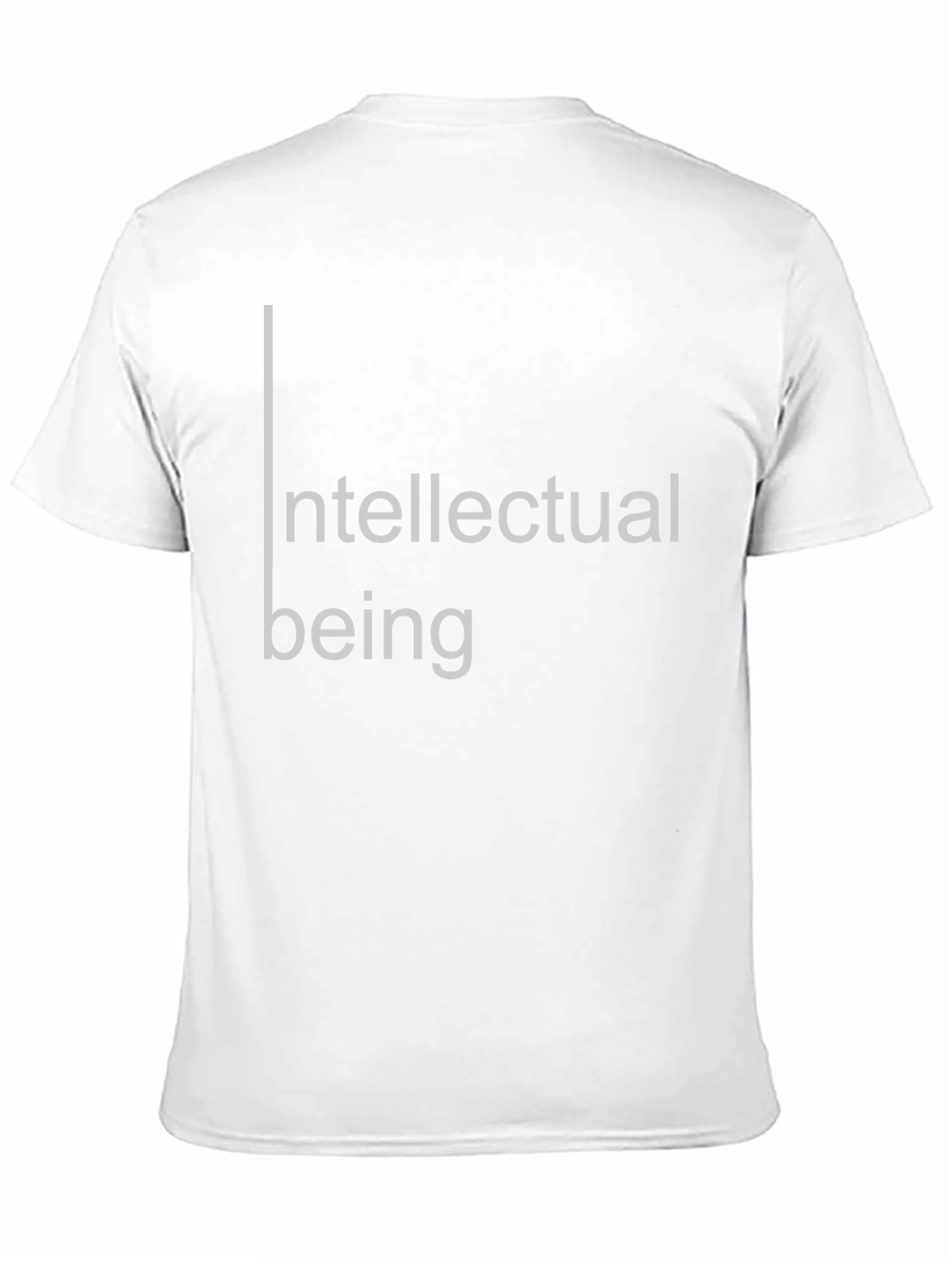 Intellectual Being Black T-Shirt