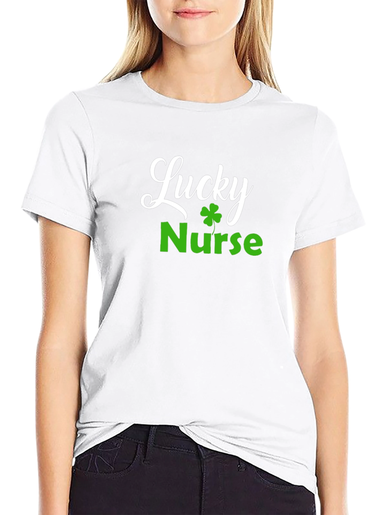 Lucky Nurse St. Patricks Day Graphic T-Shirt