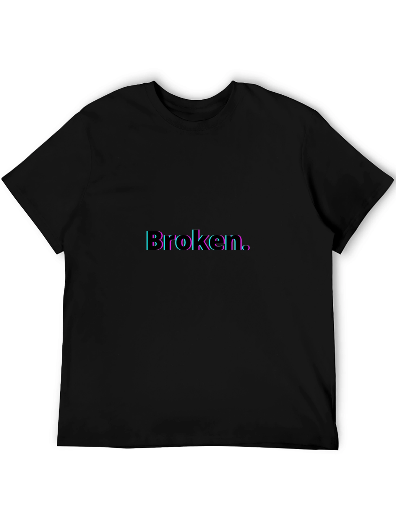 Broken Graphic Tee - Stylish Menswear
