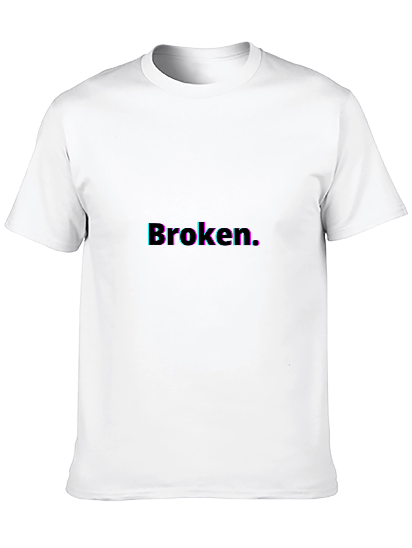 Broken Graphic Tee - Stylish Menswear