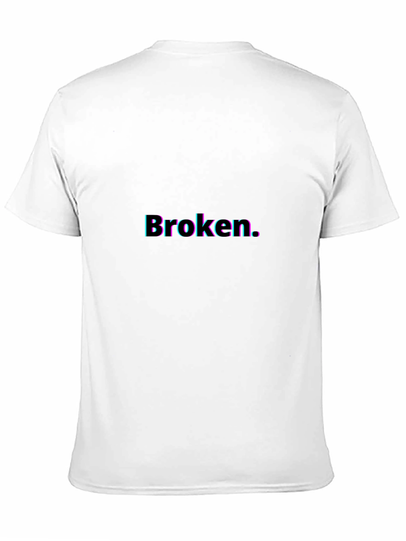 Broken Graphic Tee - Stylish Menswear