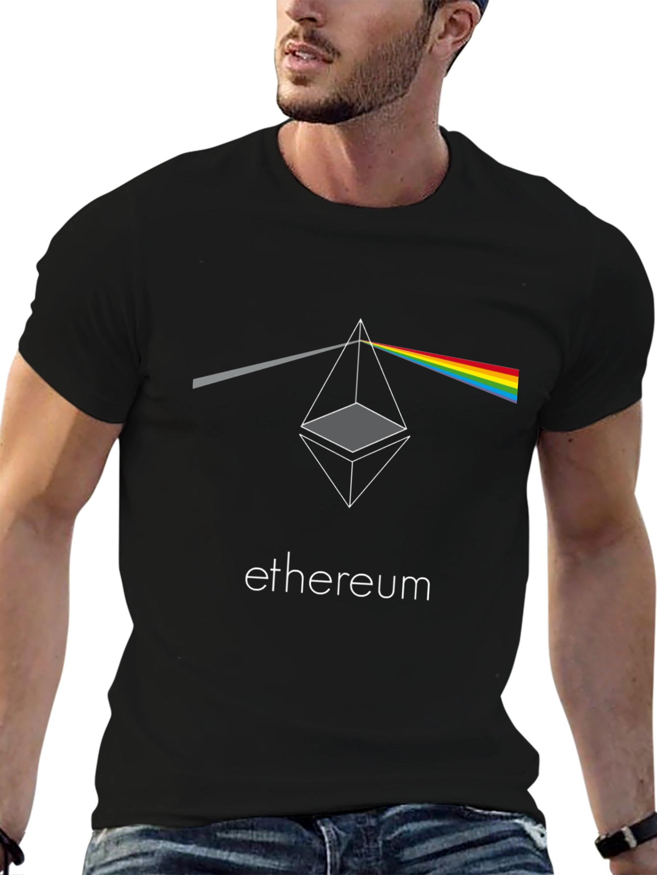 Ethereum Prism T-Shirt - Crypto Tee