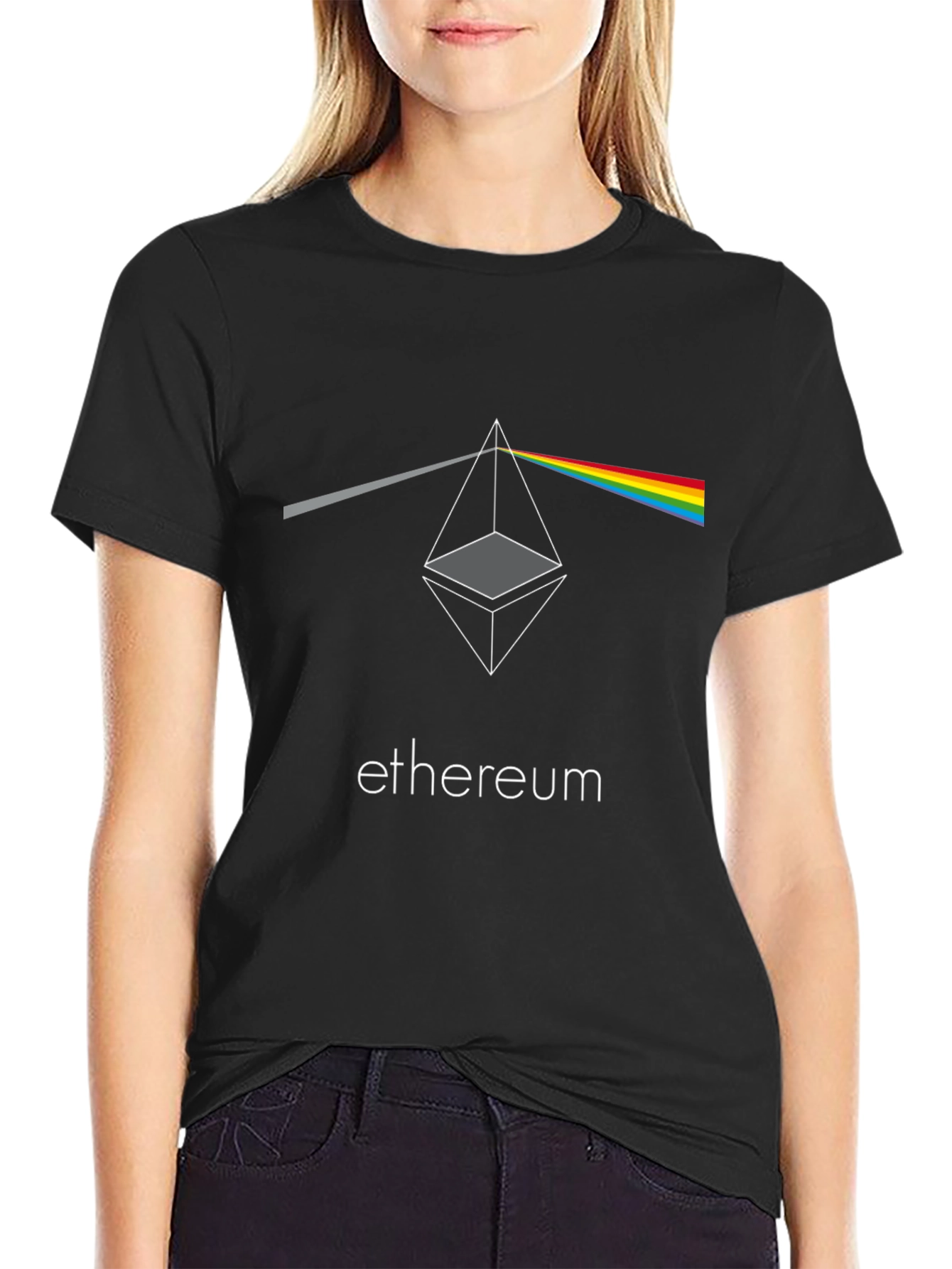 Ethereum Prism T-Shirt - Crypto Tee
