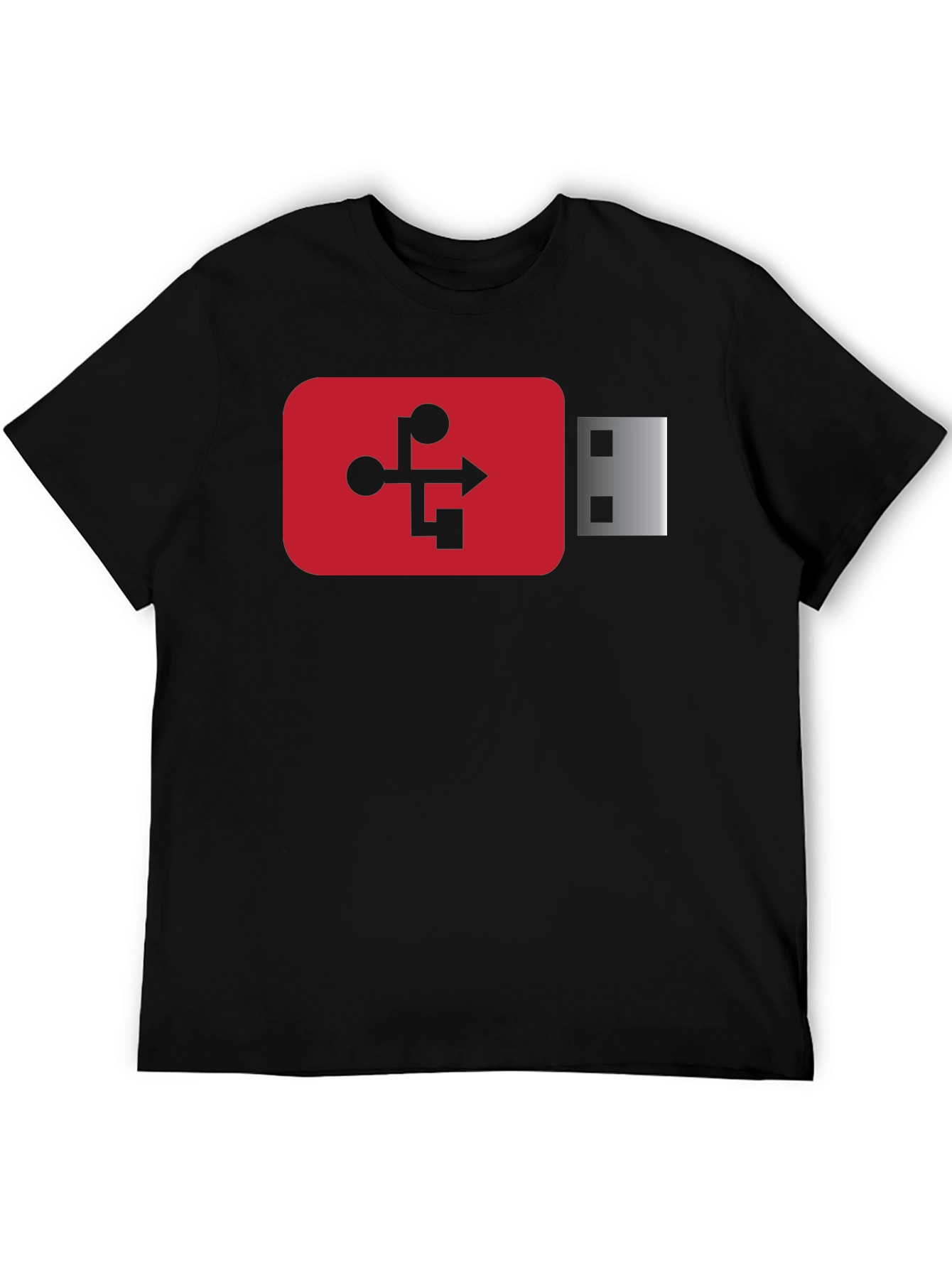 USB Drive Graphic Tee - Geek Chic!