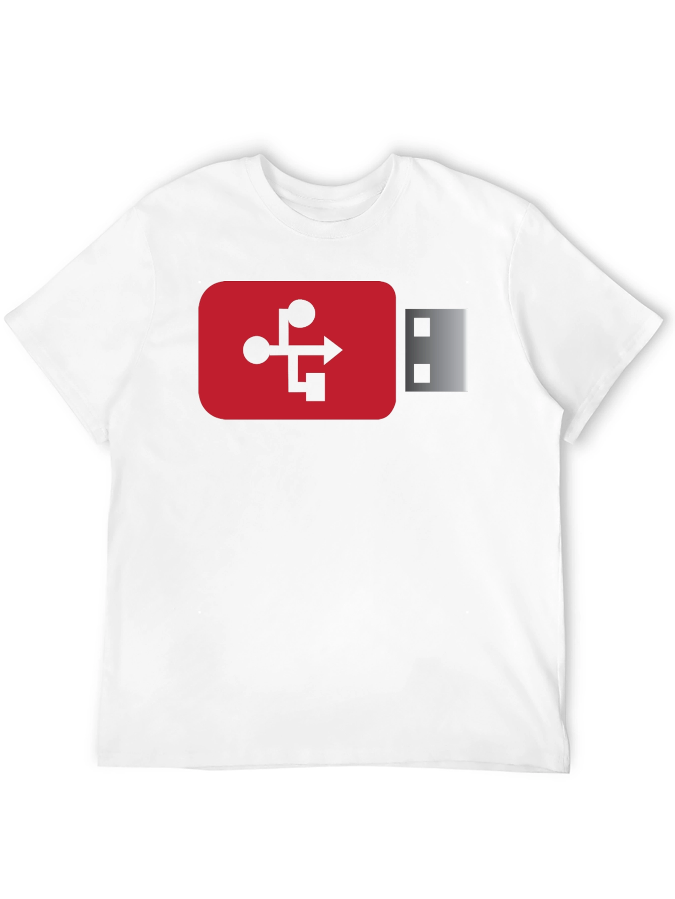 USB Drive Graphic Tee - Geek Chic!