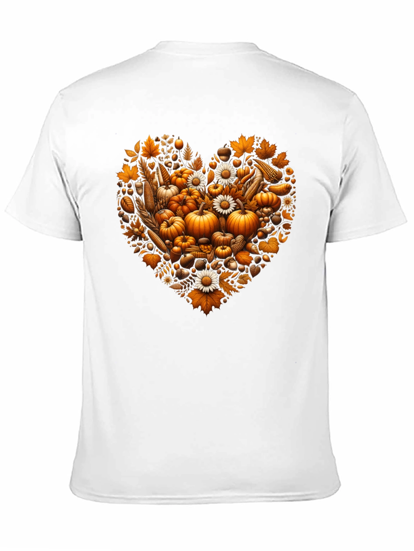 Fall Harvest Heart Graphic Tee