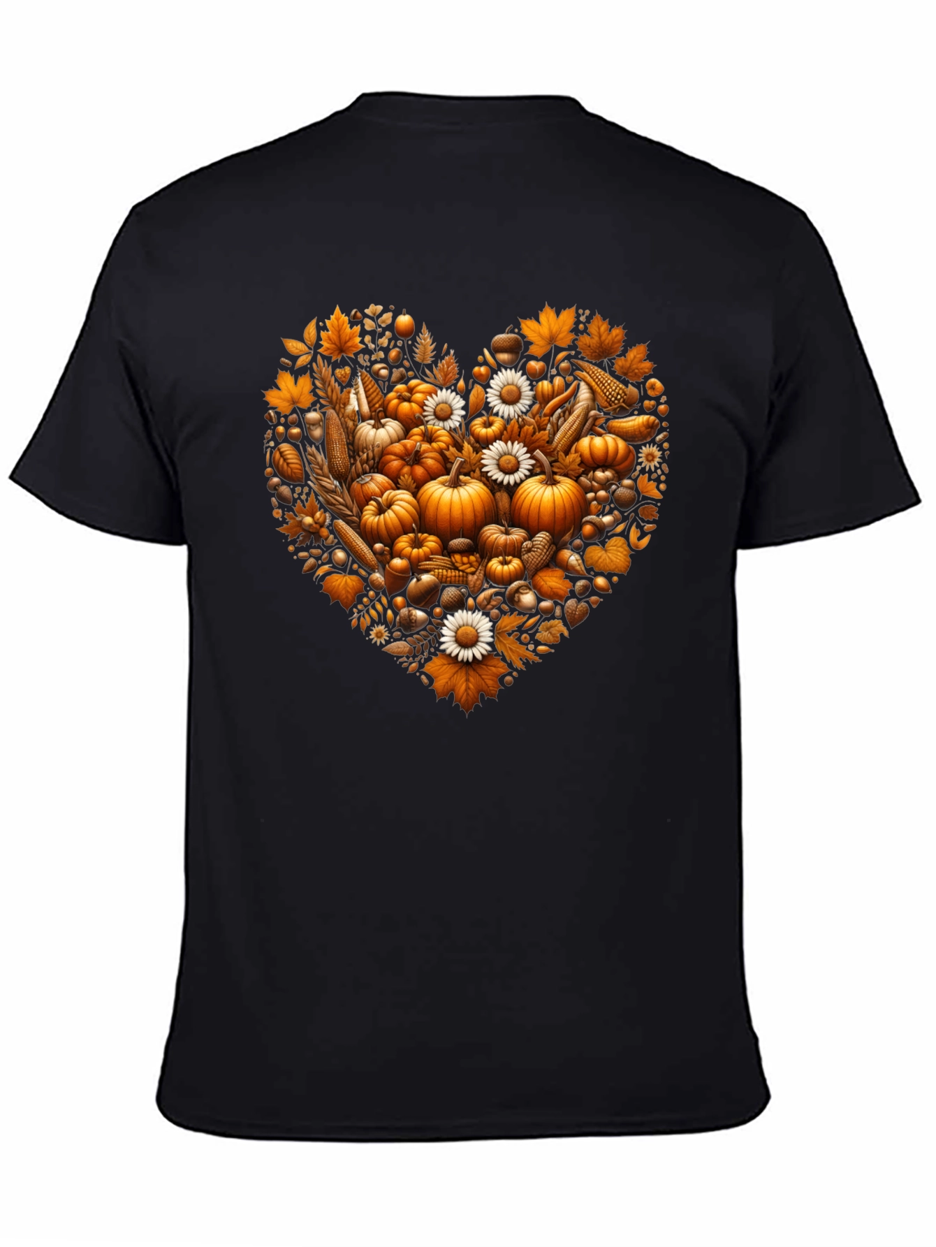 Fall Harvest Heart Graphic Tee