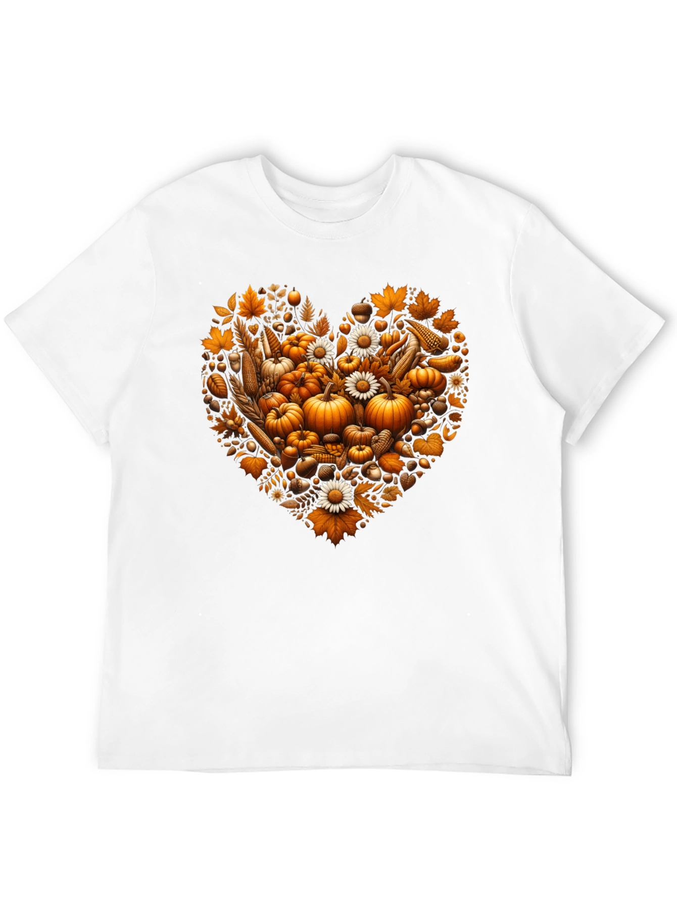 Fall Harvest Heart Graphic Tee