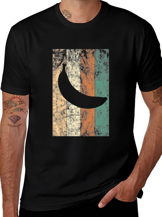 Retro Banana Graphic Tee - Vintage Style Comfort