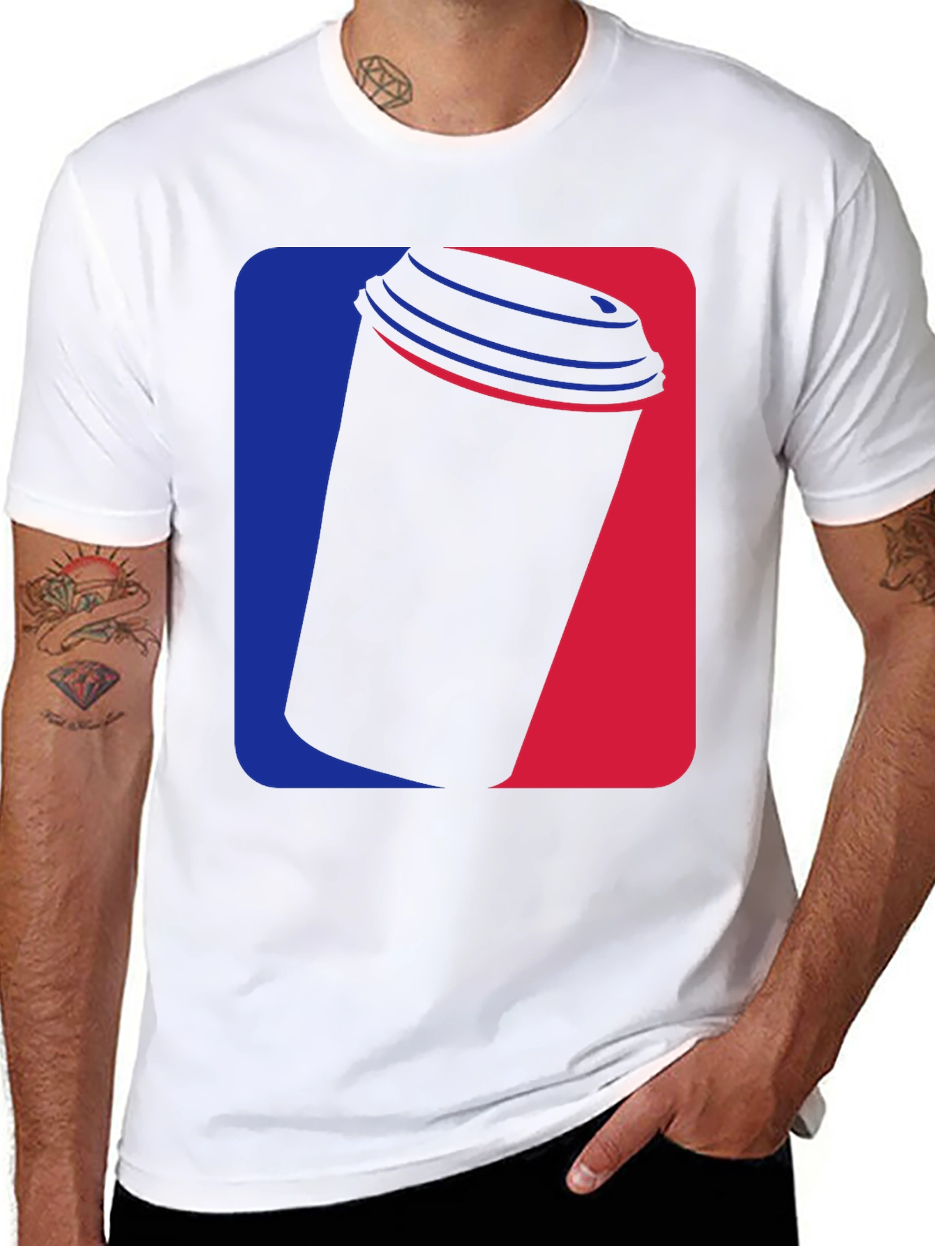 Retro Coffee Cup Graphic Tee